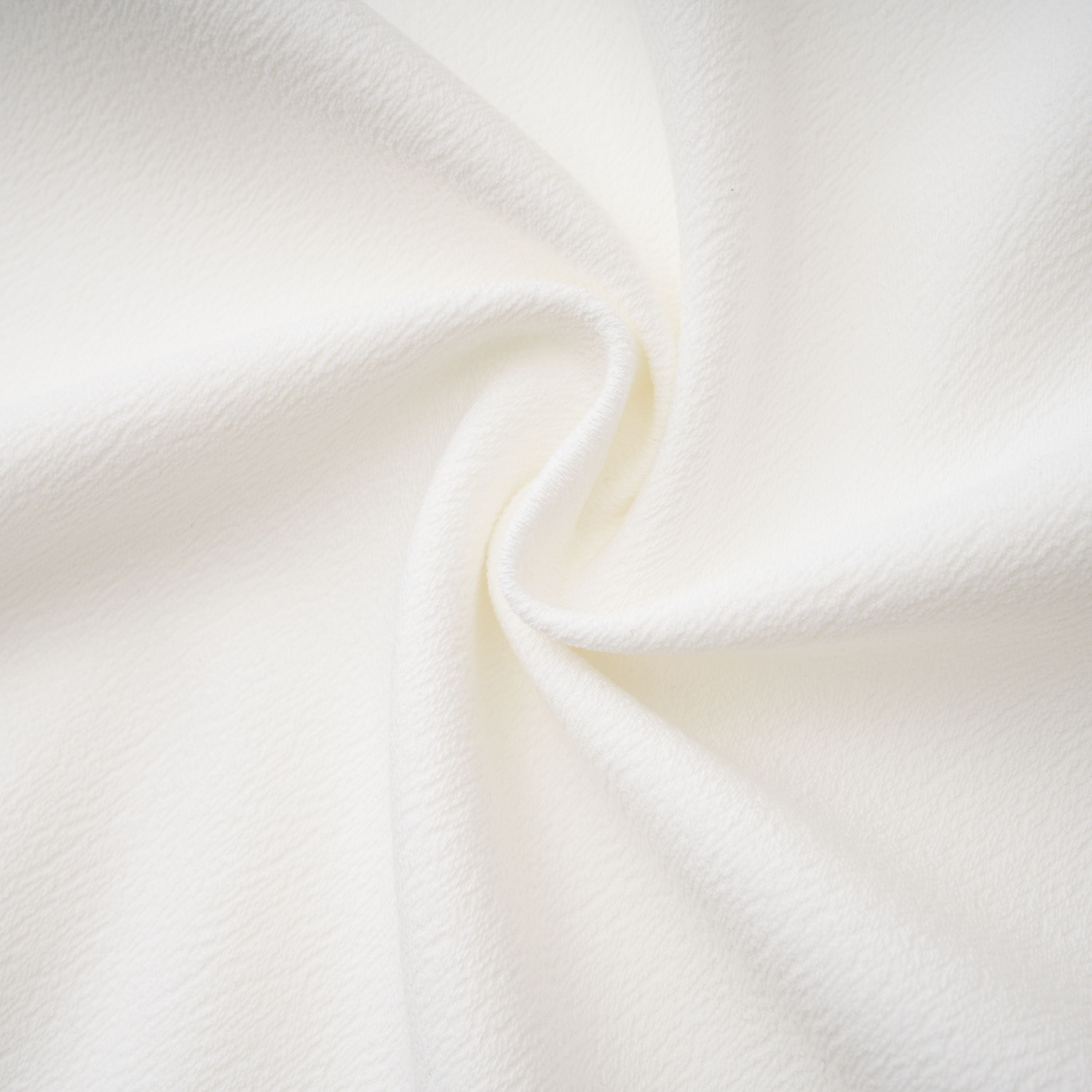 Liana White Asymmetrical Flared Midi Dress