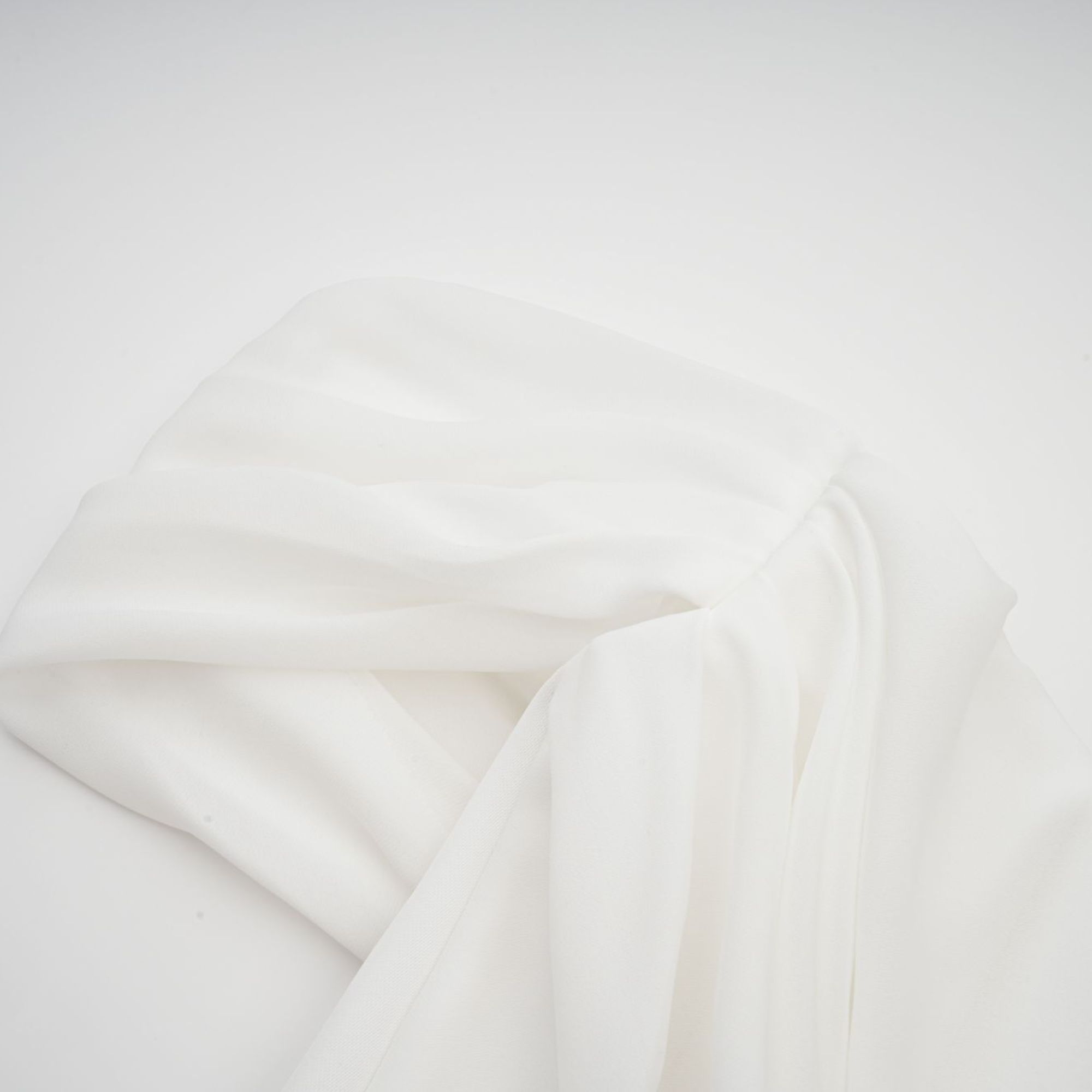 Gitta white ribbon-design ruched mini dress