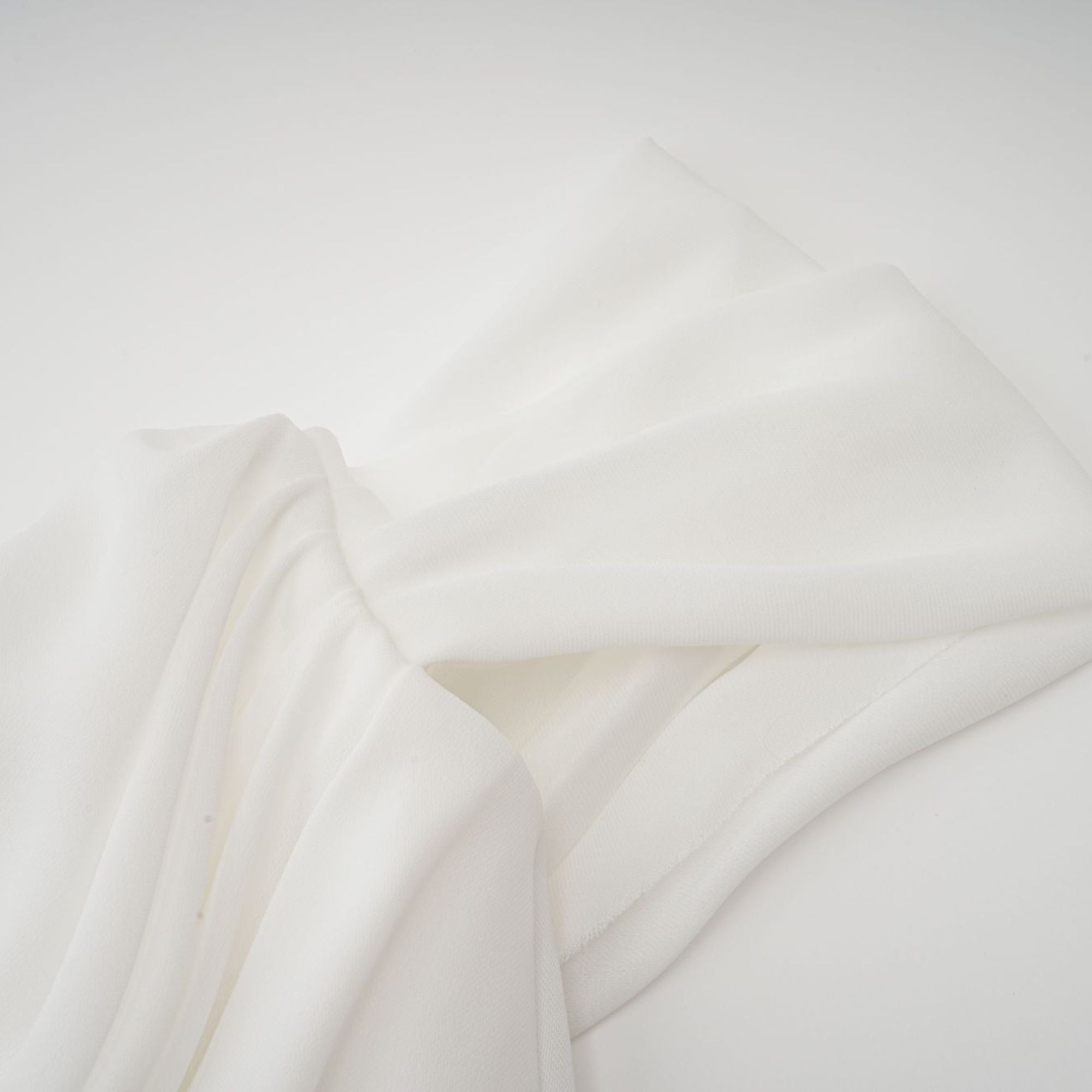 Gitta white ribbon-design ruched mini dress