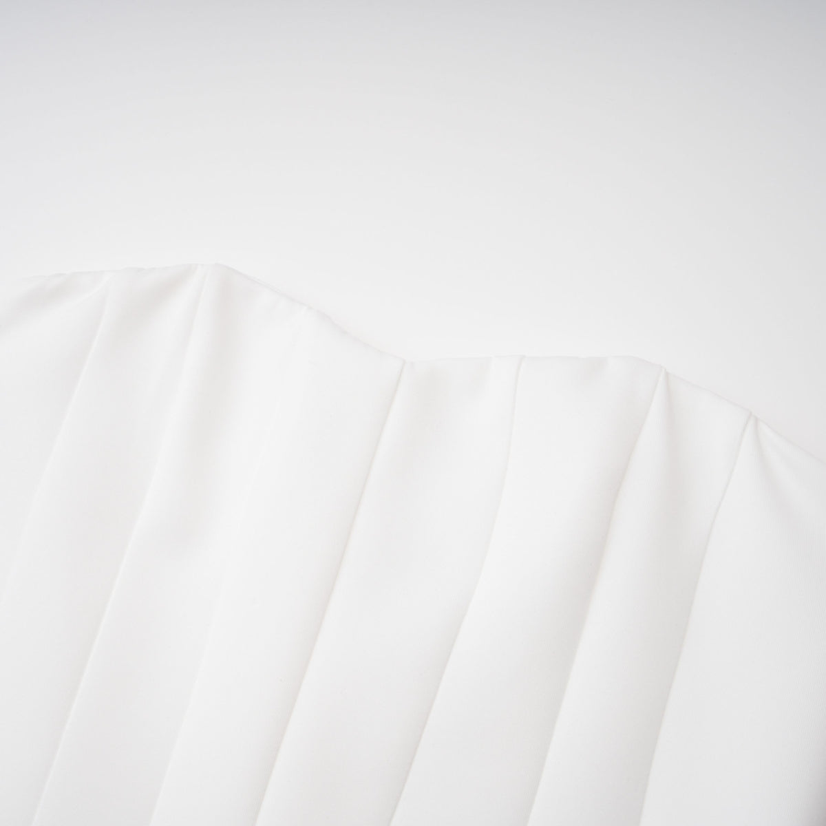 Felice White Structured Cape & Corset Dress Set (Final Sale-US Only)
