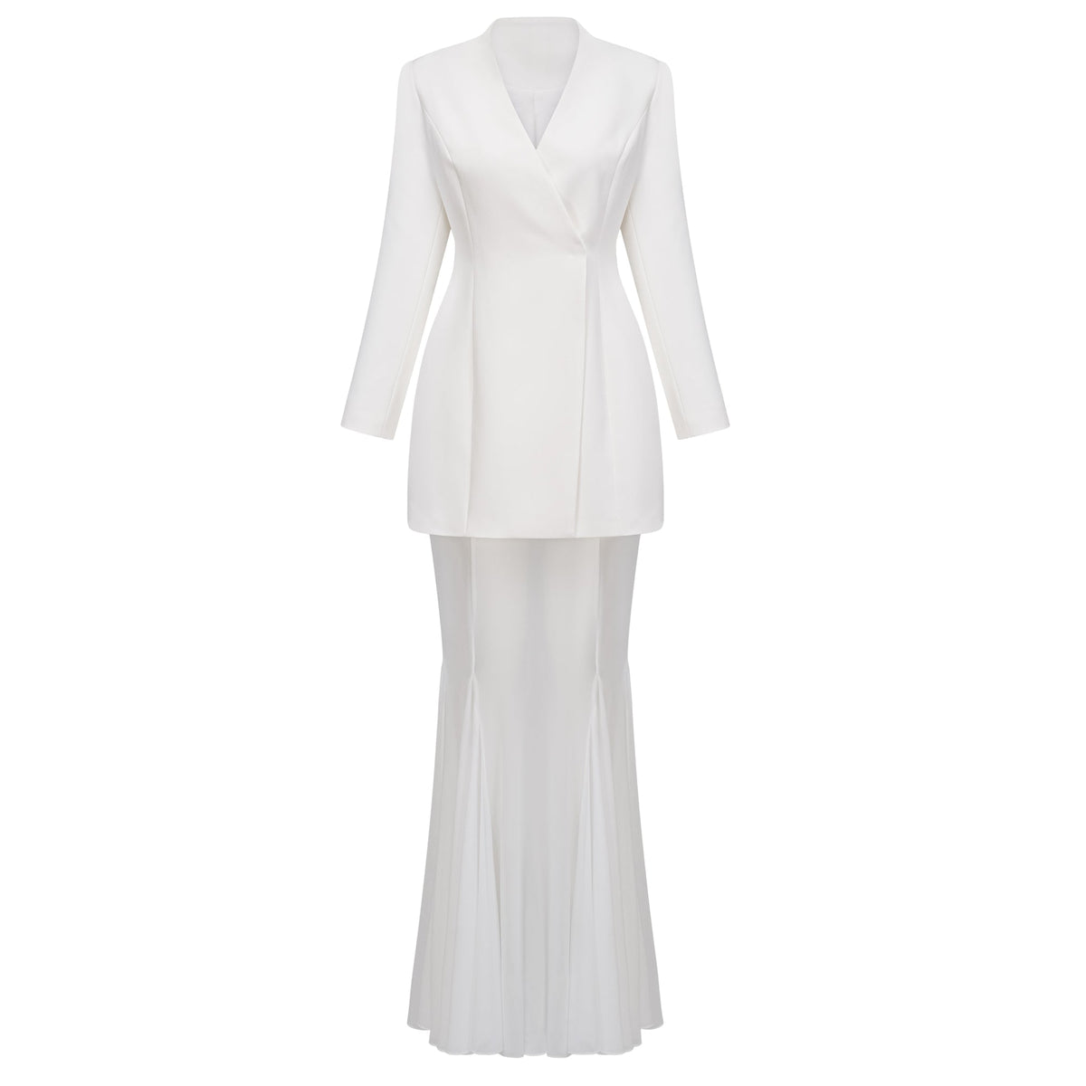 Enora Barrel Design Jacket & Skirt Set (Final Sale-US Only)