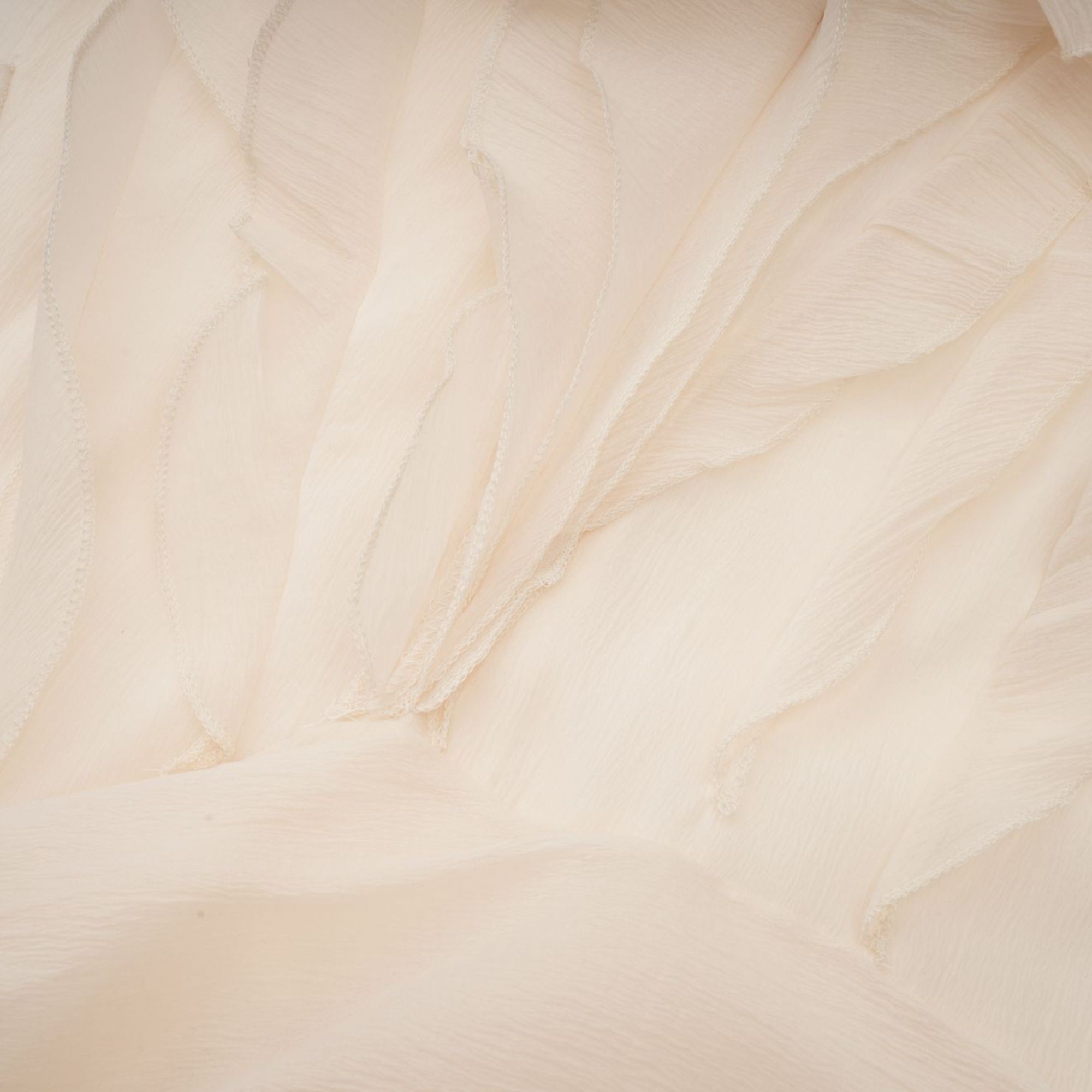 Hélène faux-flower layered ruffled mini dress (Final Sale-US Only)