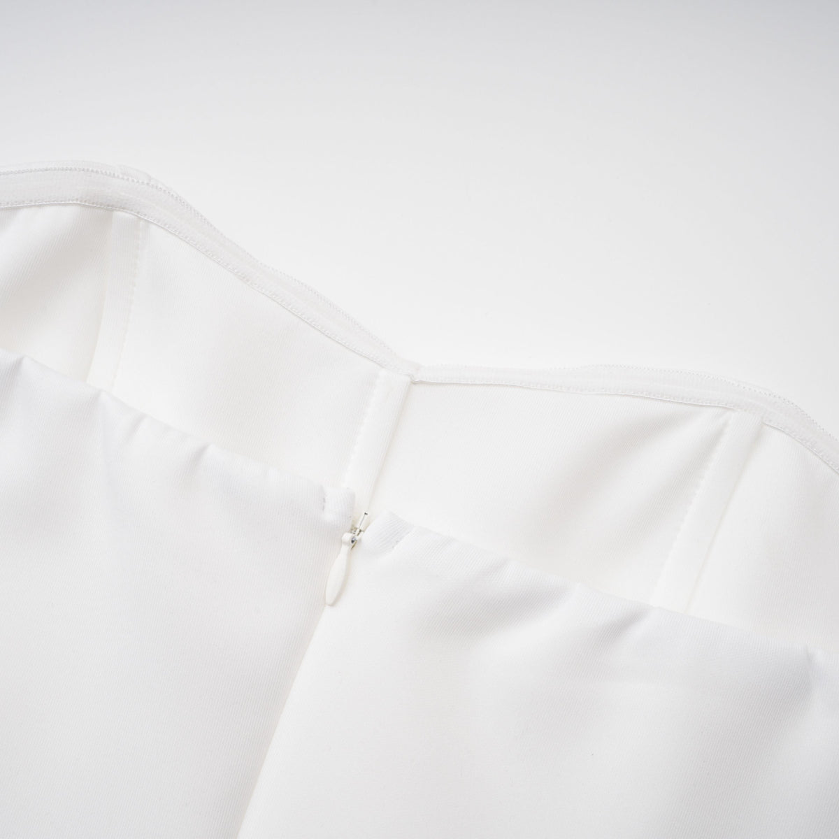 Felice White Structured Cape & Corset Dress Set (Final Sale-US Only)