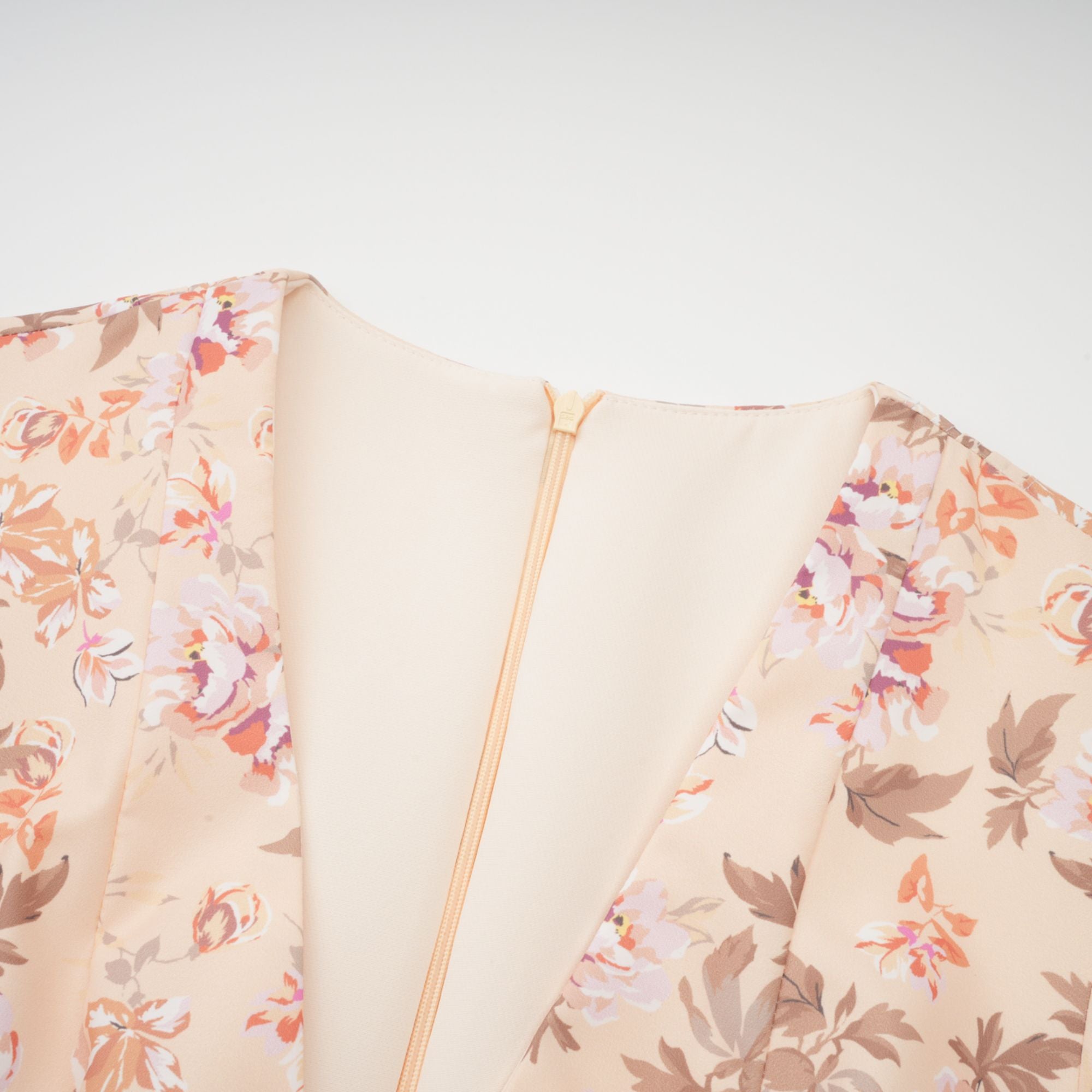 Alizée yellow floral-print pleated mini dress