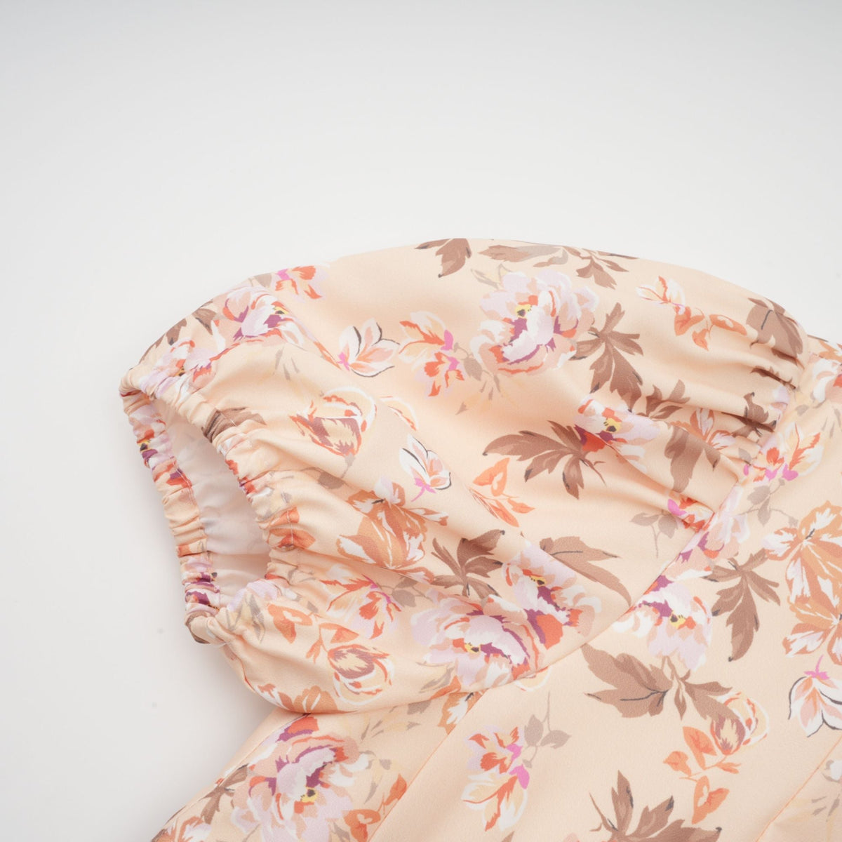 Alizée yellow floral-print pleated mini dress (Final Sale-US Only)