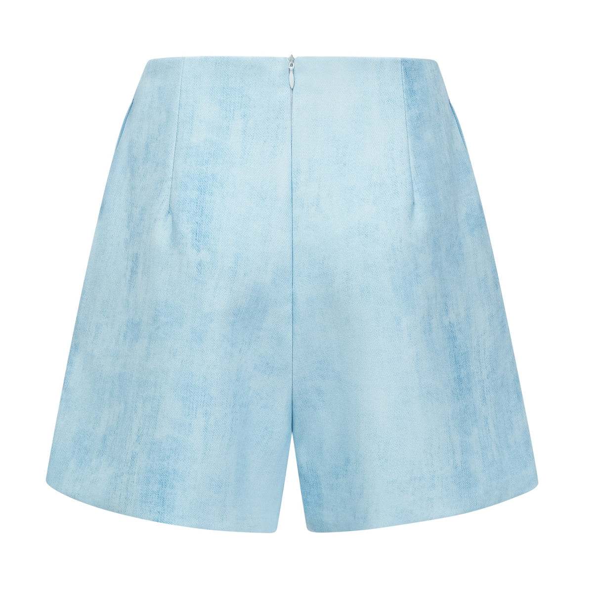 Célestine Blue Double-Breasted Blazer & Shorts Set