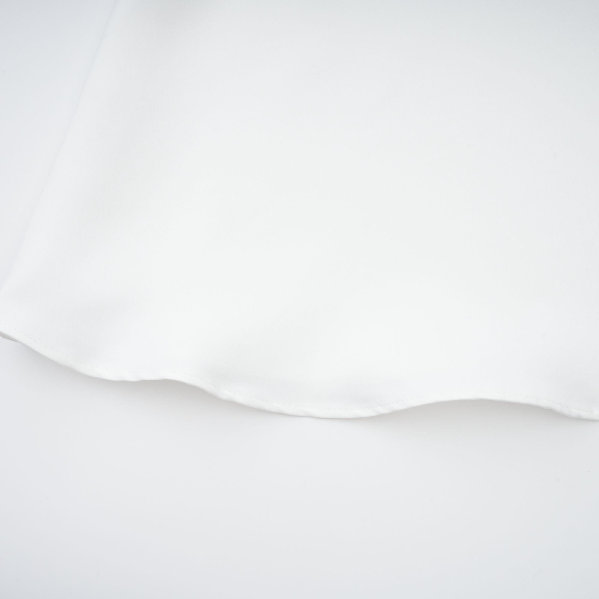 Emmeline White Train Design Gathered Maxi Dress