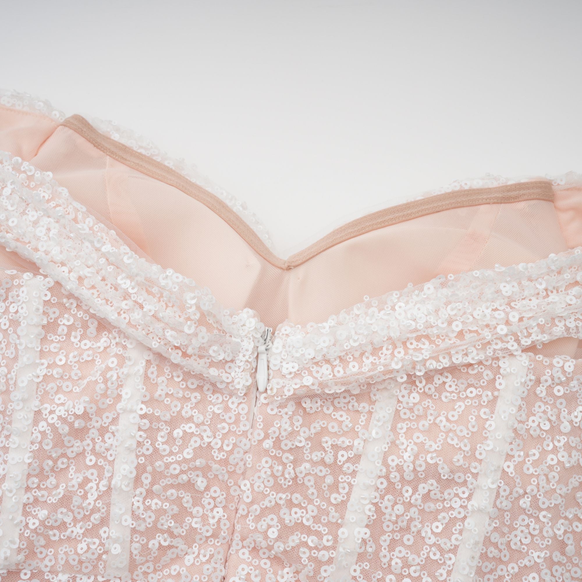 Margot white embellished off-shoulder maxi dress