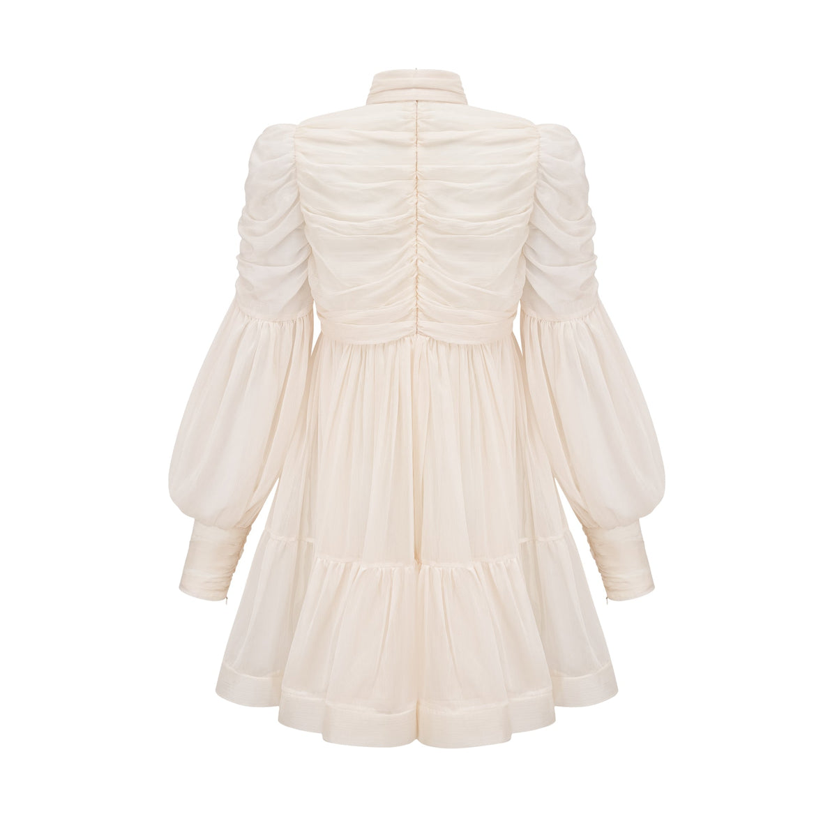 Thibaulte tuck-detail pleated tulle mini dress (Final Sale-US Only)