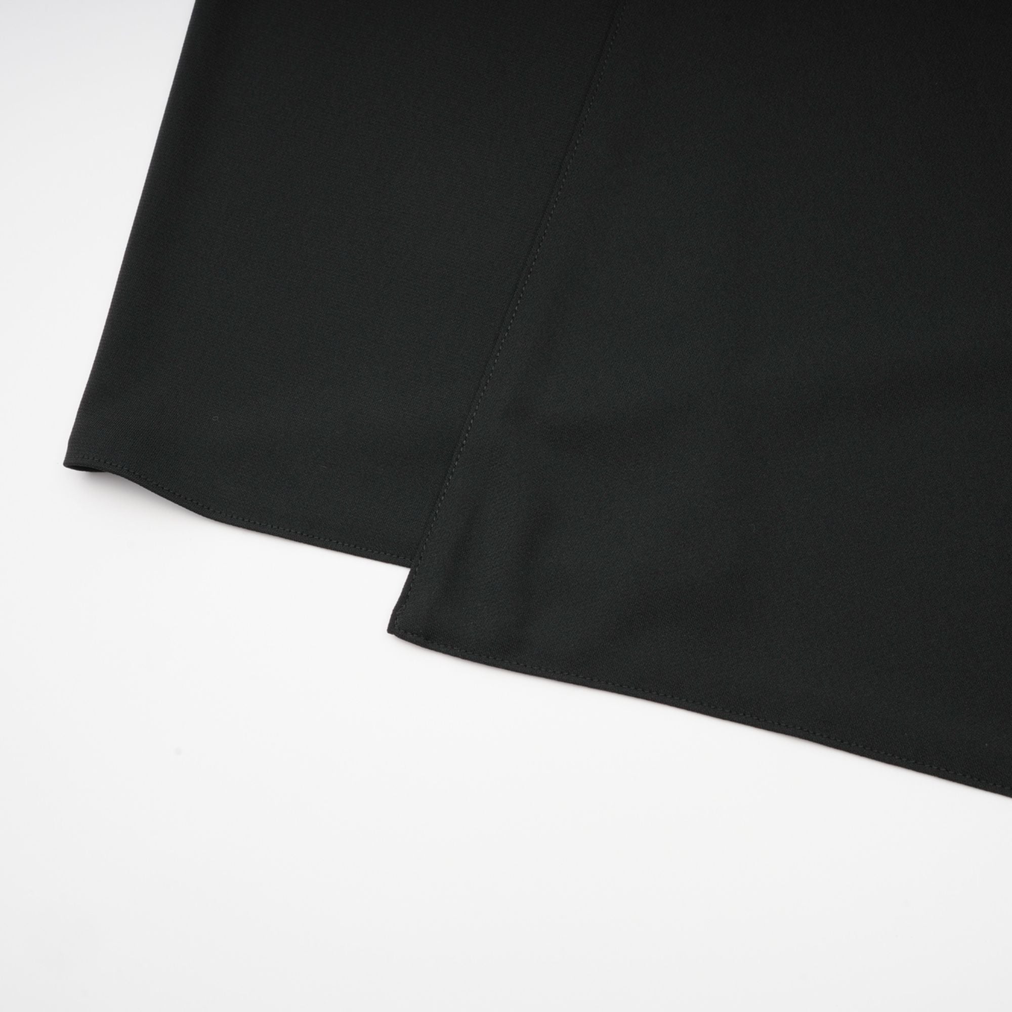 Caribe logo-plaque midi skirt - Black