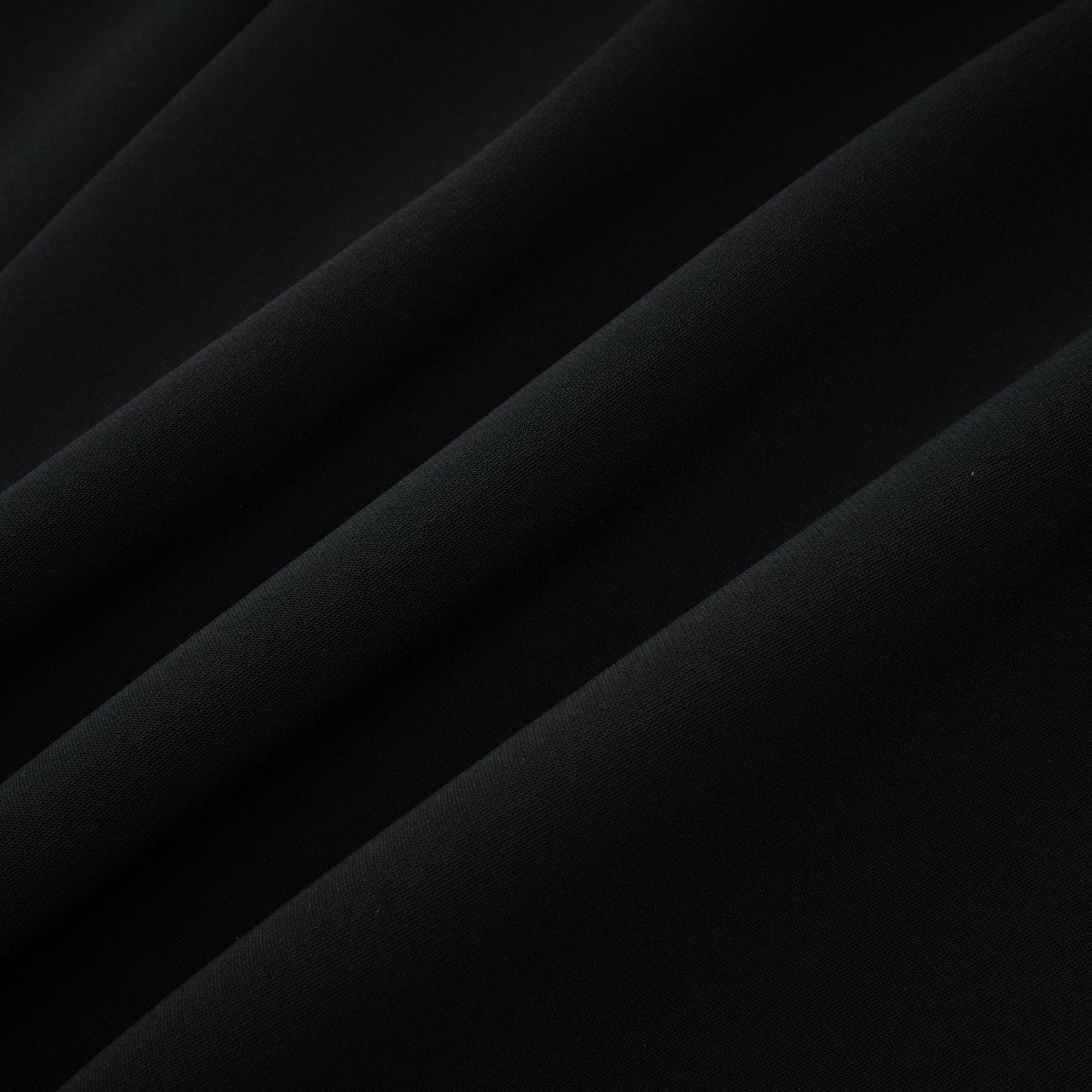 Danaé black faux-pearl-embellished mini dress