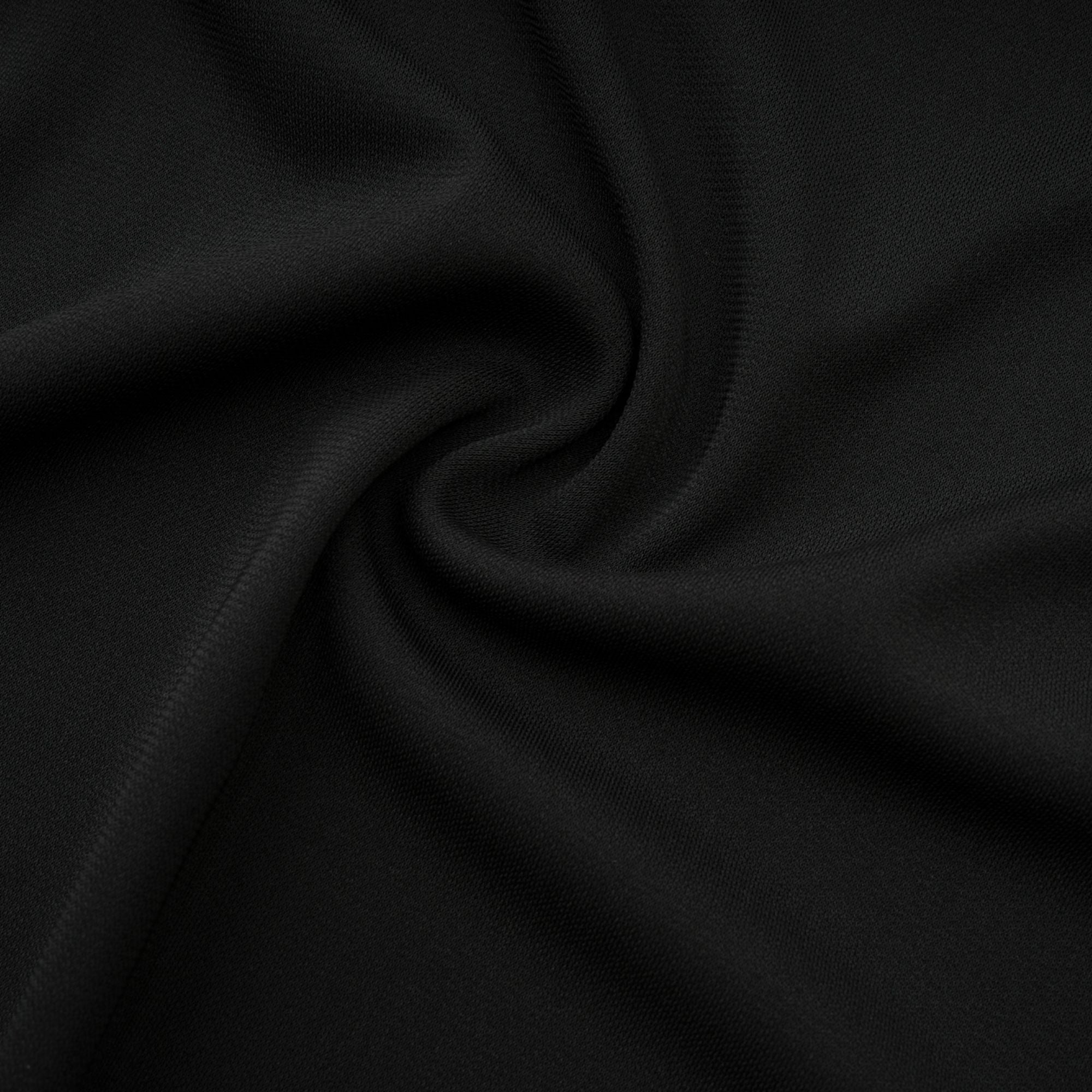 Caribe logo-plaque midi skirt - Black