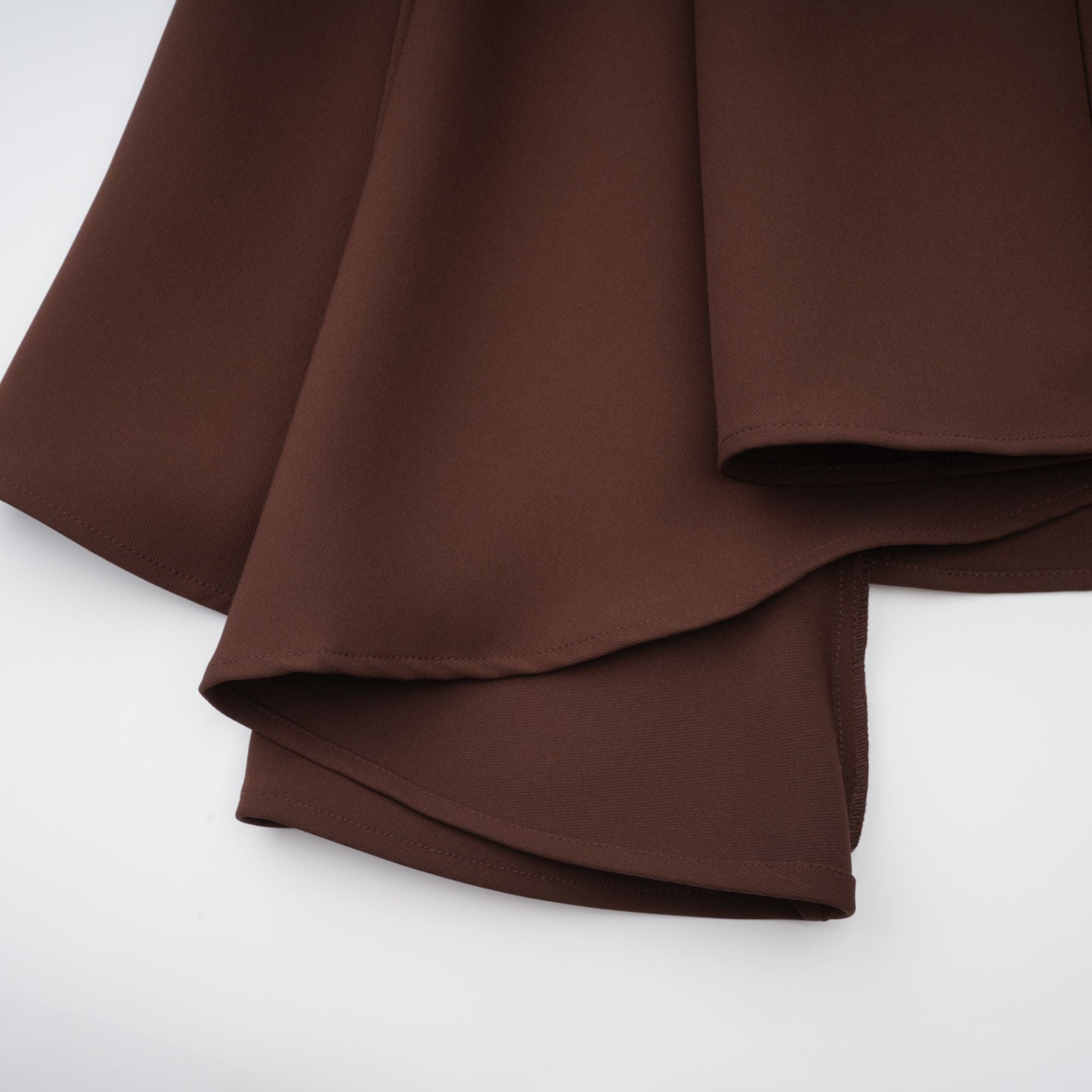Jenifier brown asymmetrical midi dress (Final Sale)