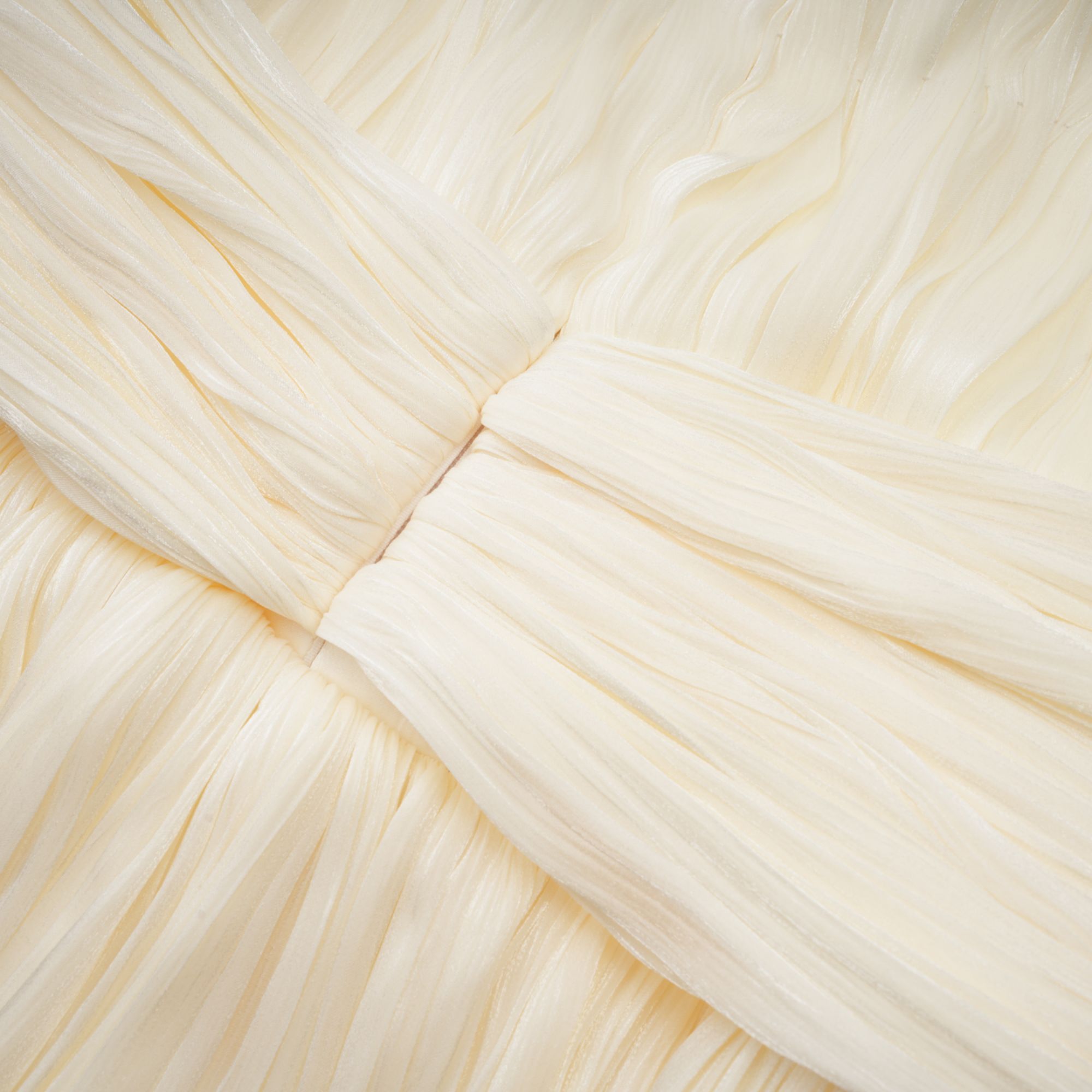 Cyrielle pleated ribbon-design mini dress