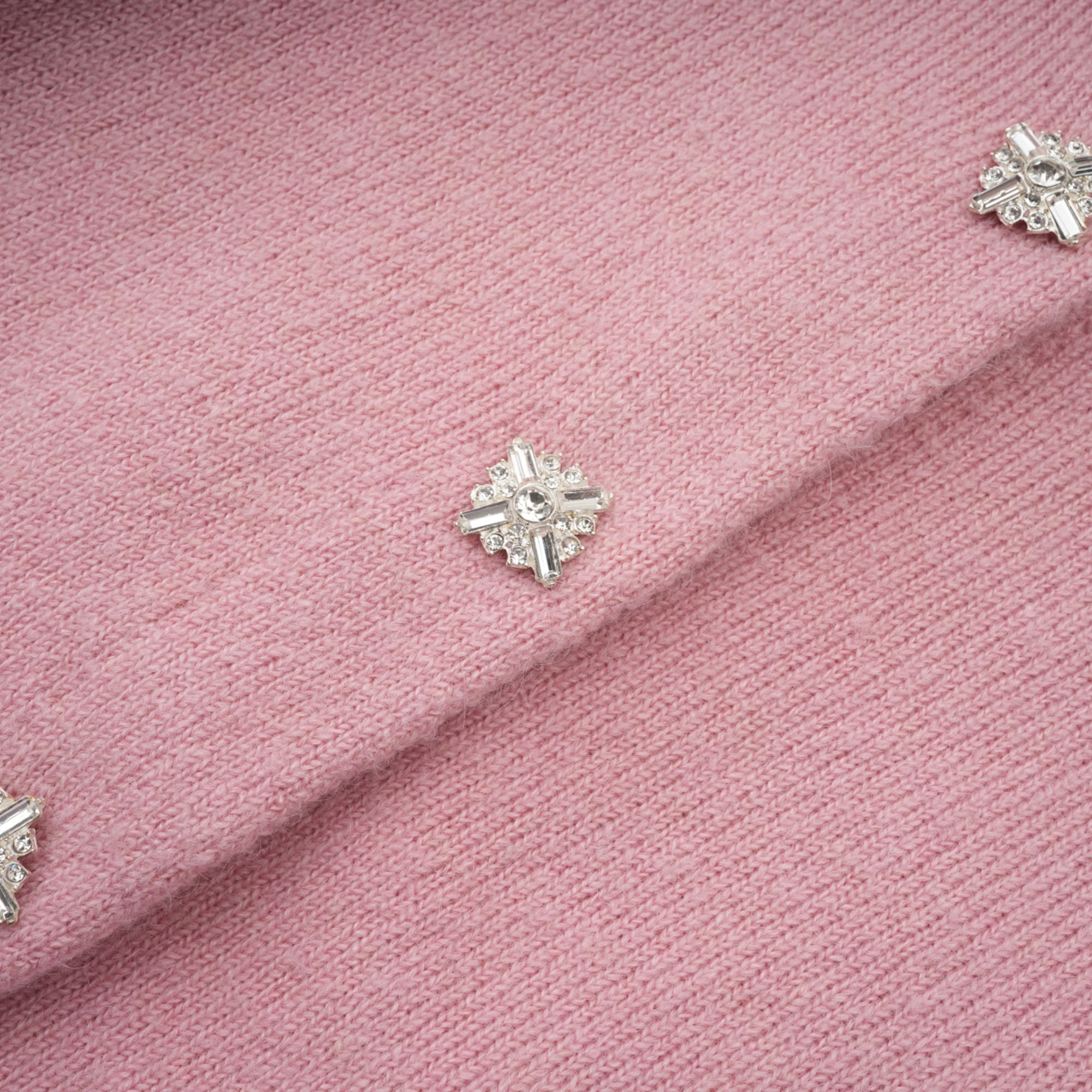 Renée pink embellished jacket & skirt matching set (Final Sale-US Only)