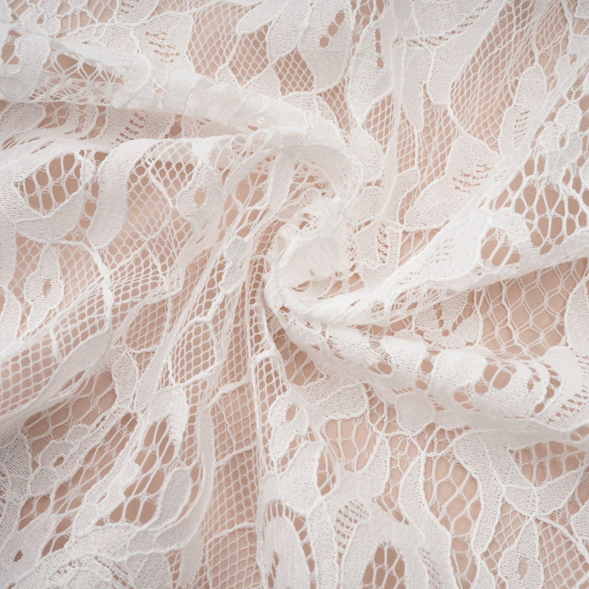Arantxa white lace pleated maxi dress