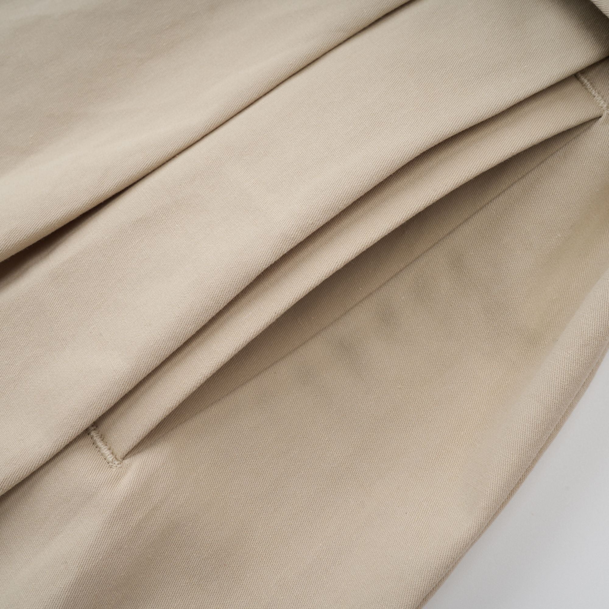 Priscille Khaki Asymmetrical Trench Style Playsuit