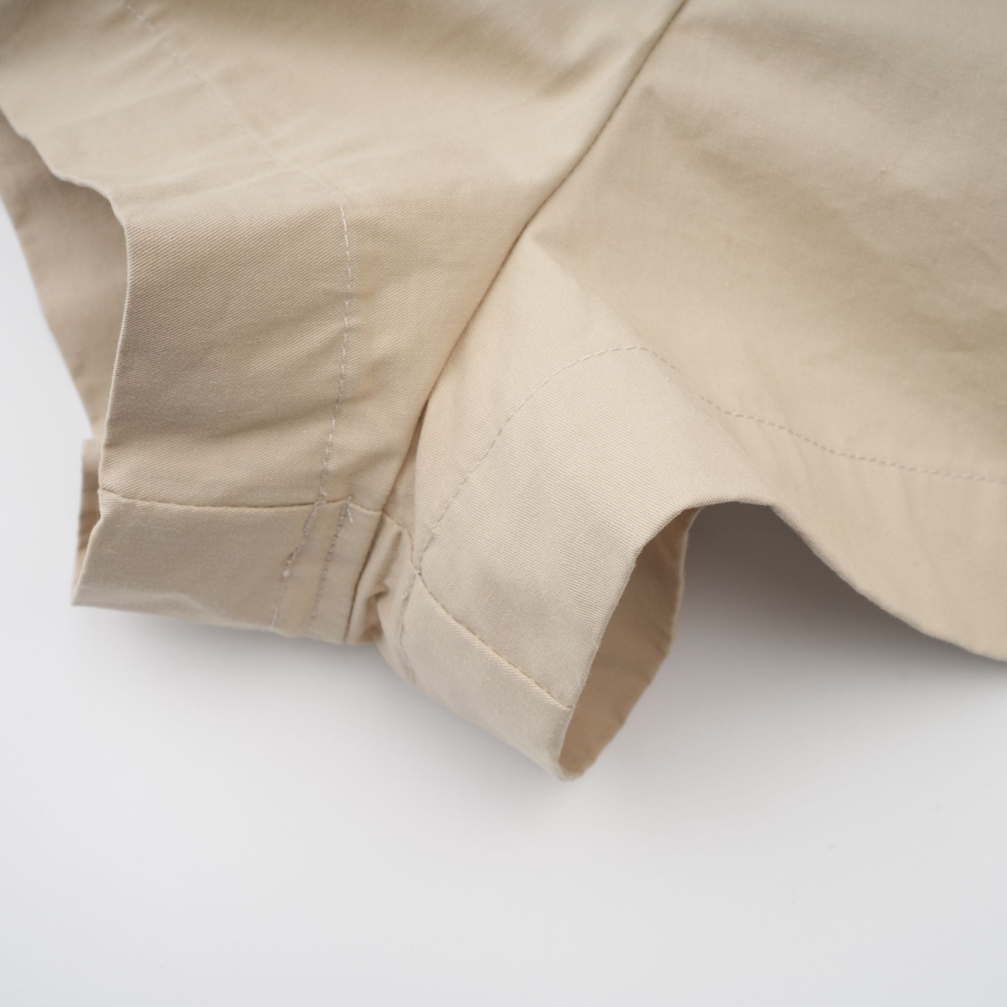 Priscille Khaki Asymmetrical Trench Style Playsuit