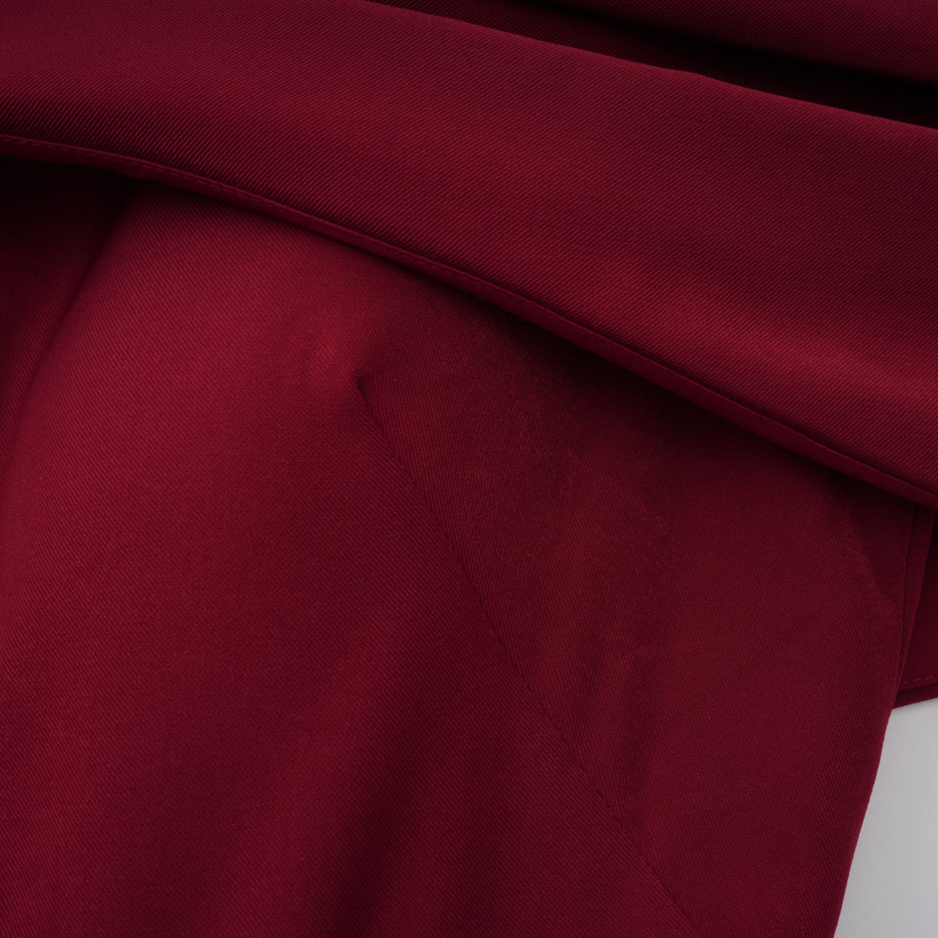 Lauren Red Ruched Shawl Detail Maxi Dress (Final Sale-US Only)