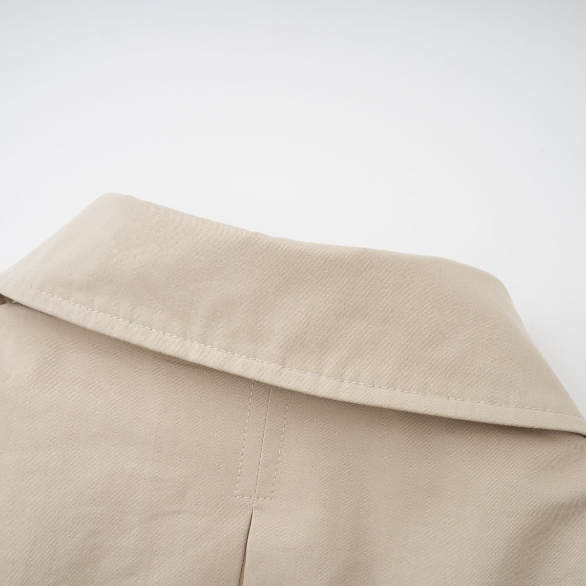 Priscille Khaki Asymmetrical Trench Style Playsuit