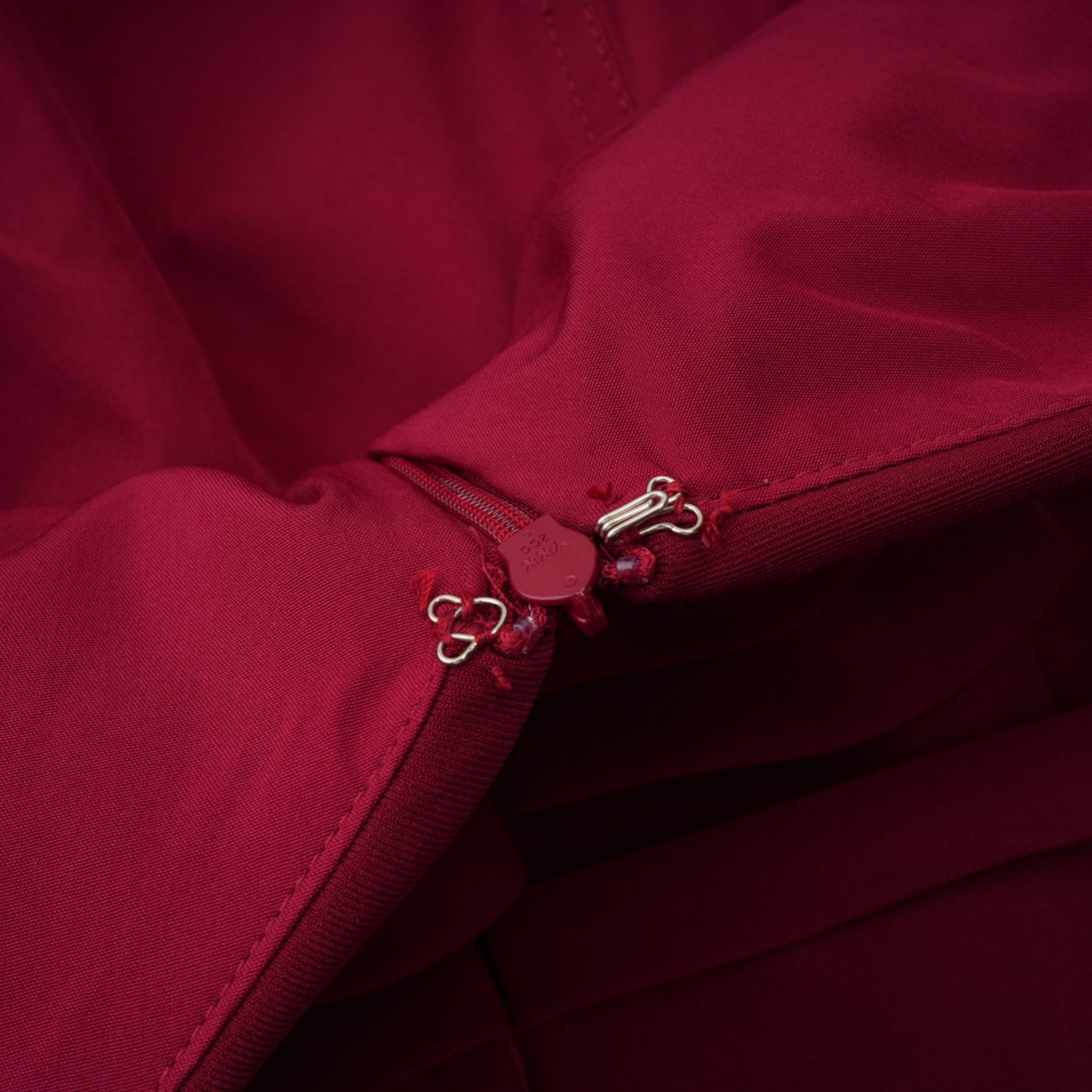 Lauren Red Ruched Shawl Detail Maxi Dress (Final Sale-US Only)