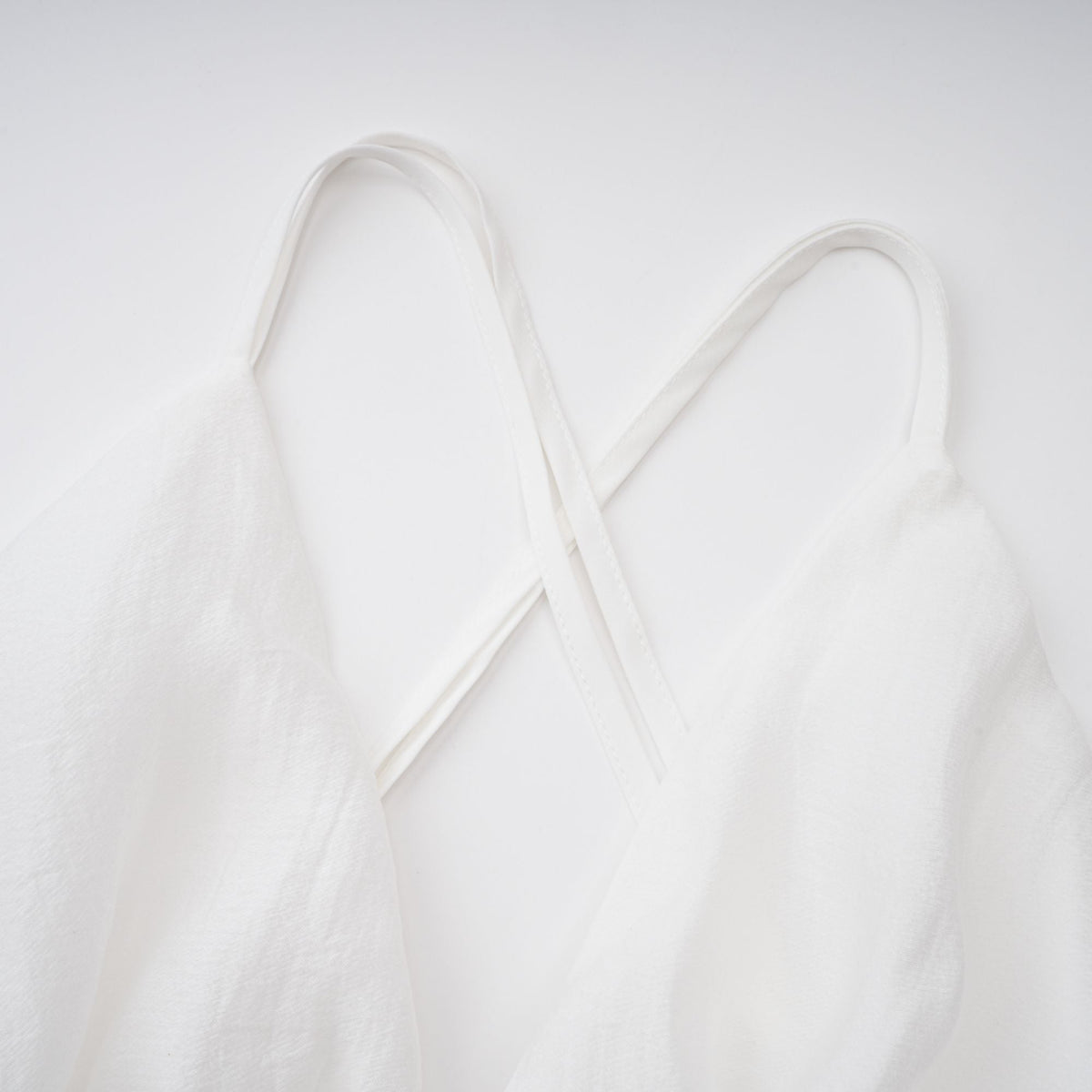 Quincie white shirred flounced mini dress (Final Sale)