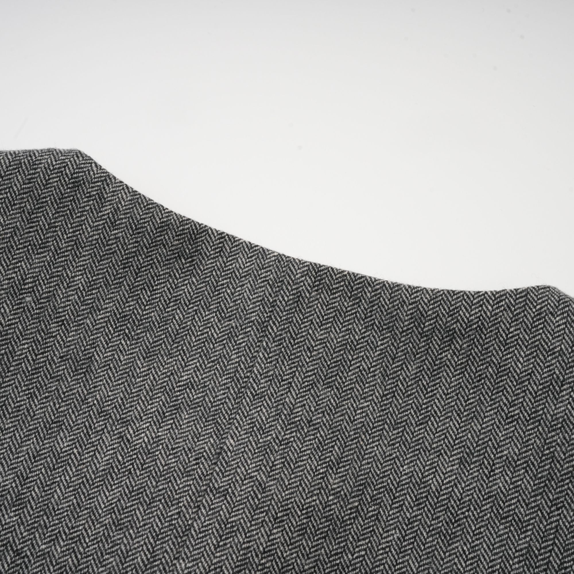 Agathe grey herringbone top & shorts matching set (Final Sale-US Only)