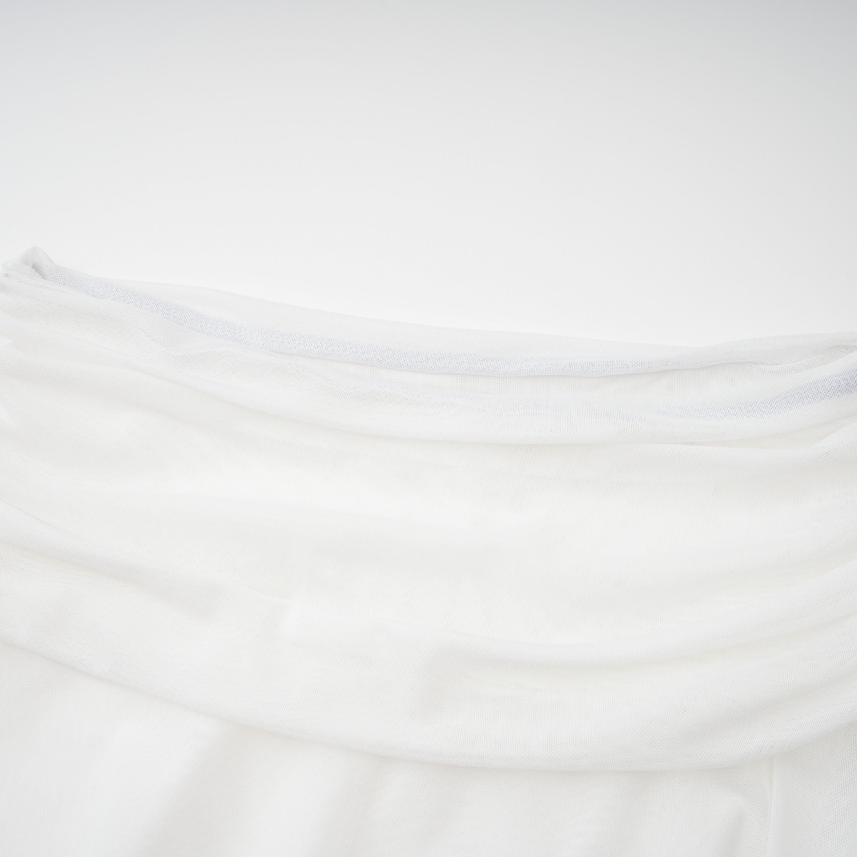 Giuseppina White High Neck Cut-Out Top & Skirt Set (Final Sale-US Only)