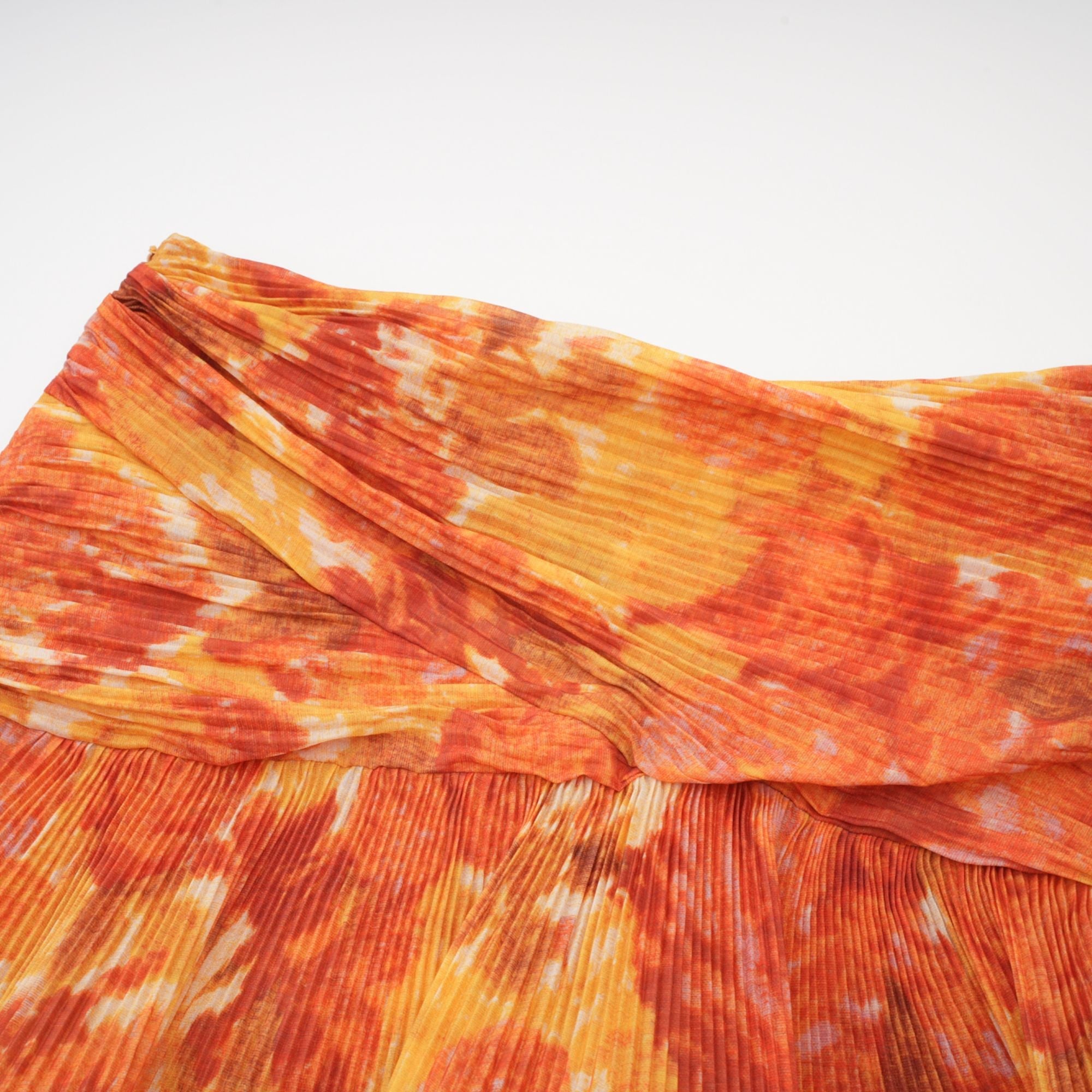 Océane graphic-print ruffled top & skirt matching set (US Only)