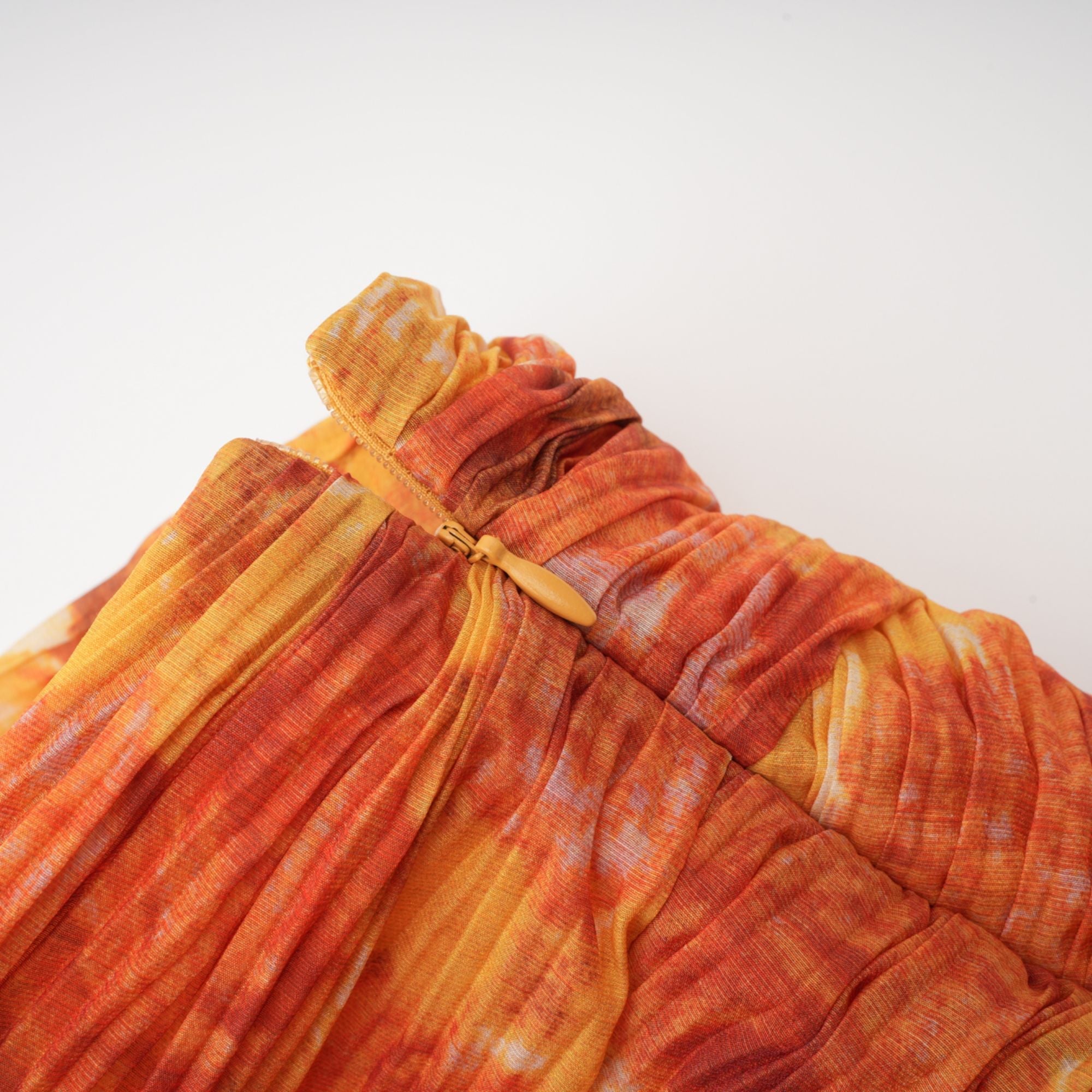 Océane graphic-print ruffled top & skirt matching set (US Only)