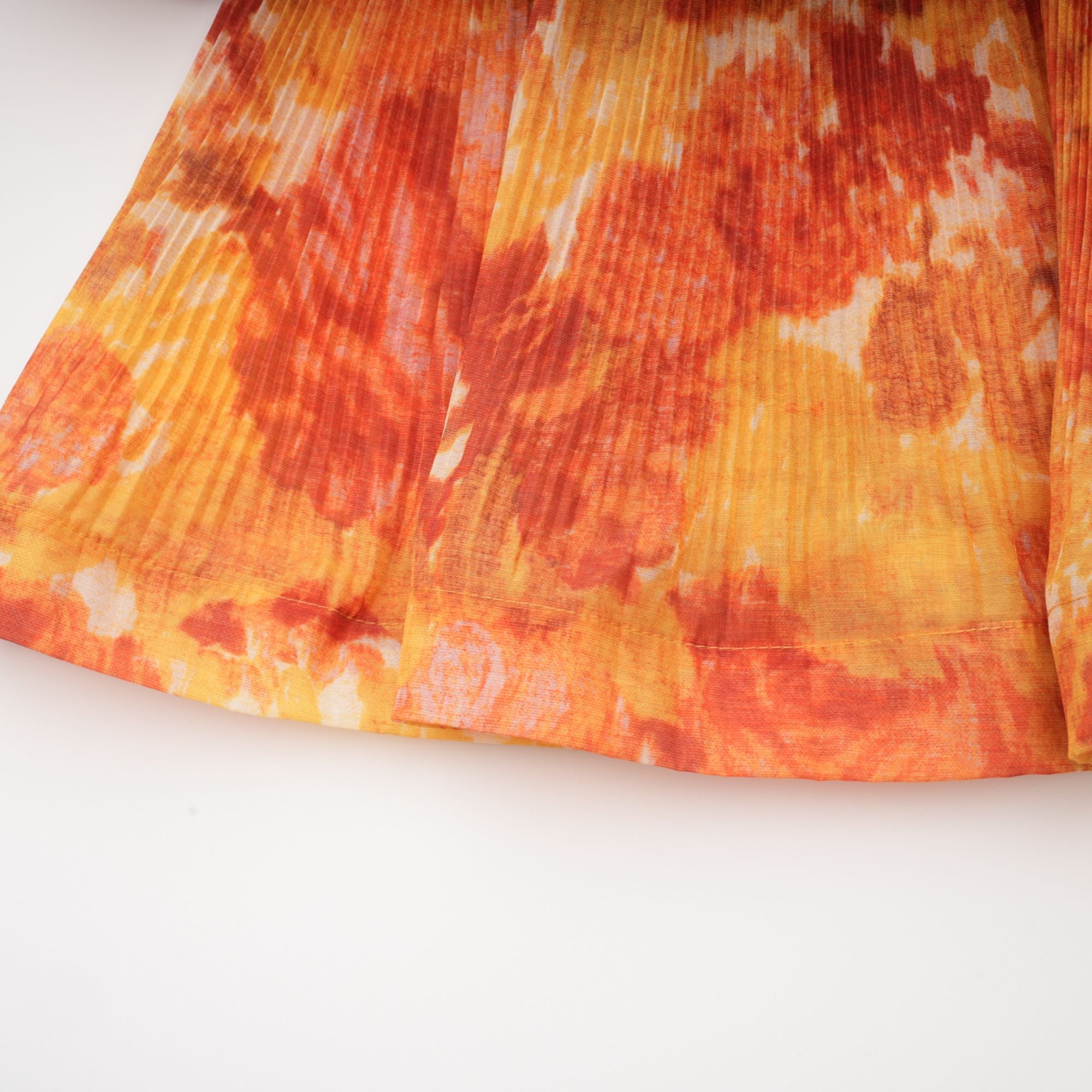 Océane graphic-print ruffled top & skirt matching set (US Only)