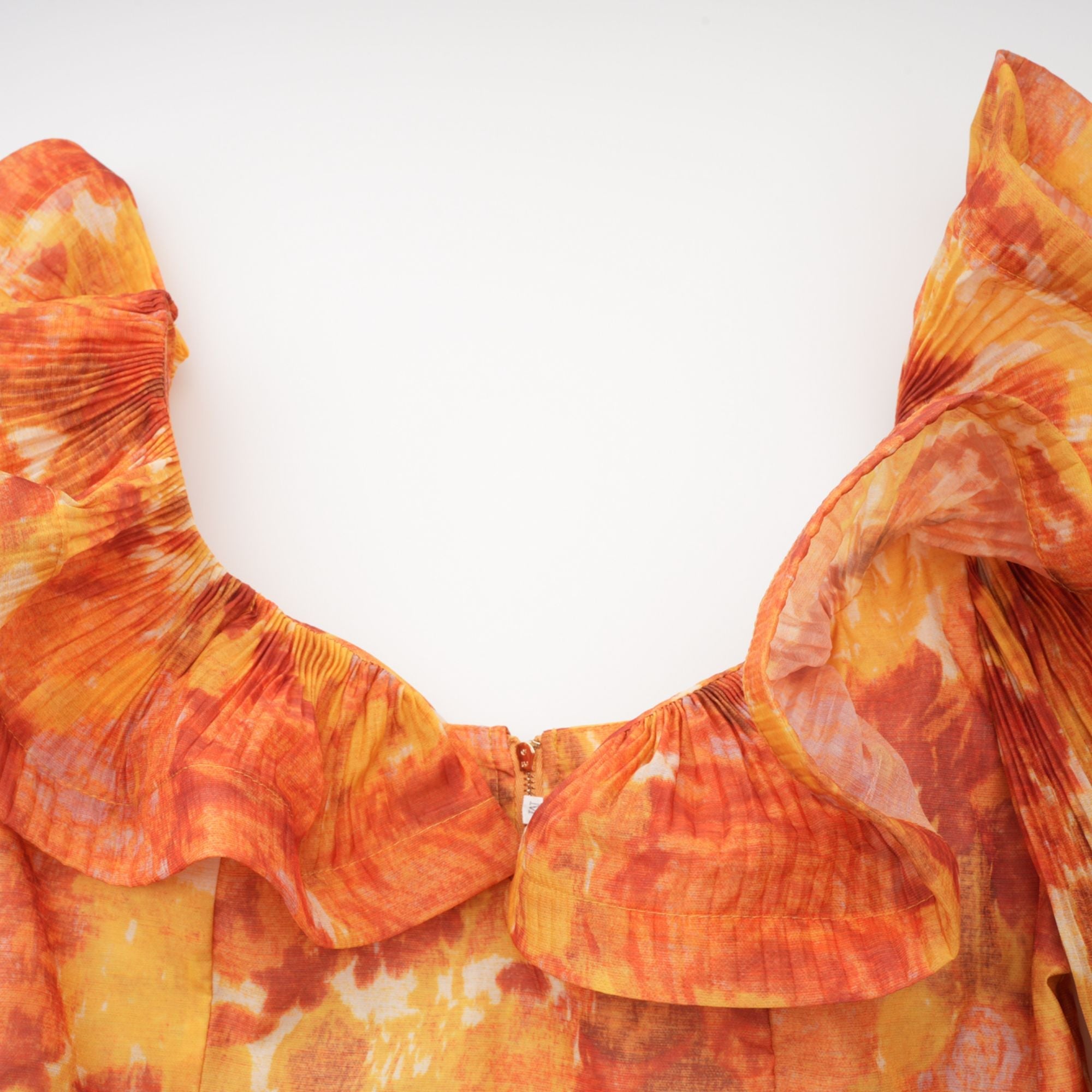Océane graphic-print ruffled top & skirt matching set (US Only)