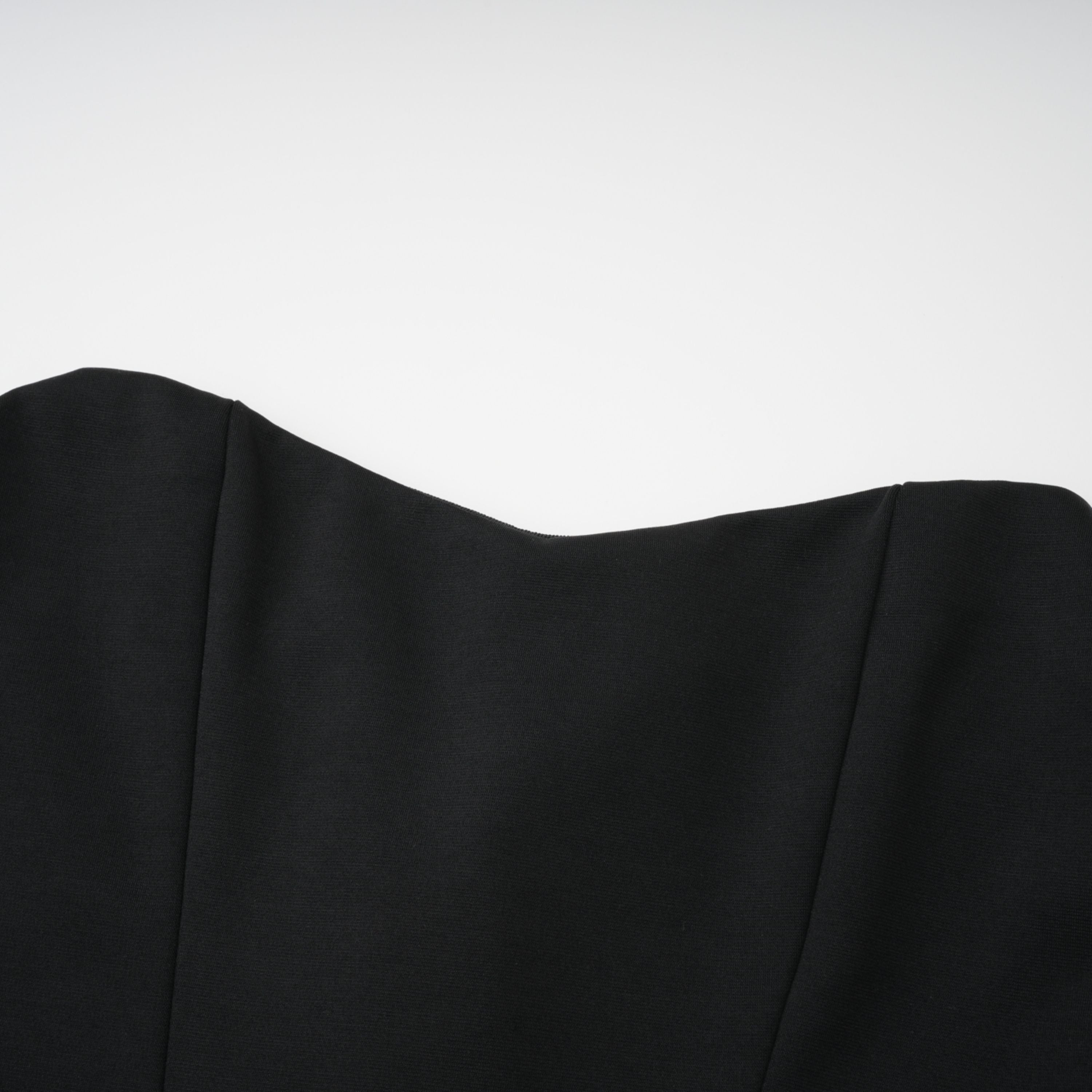 Berit Black Scarf Off Shoulder Ruched Maxi Dress (Final Sale-US Only)