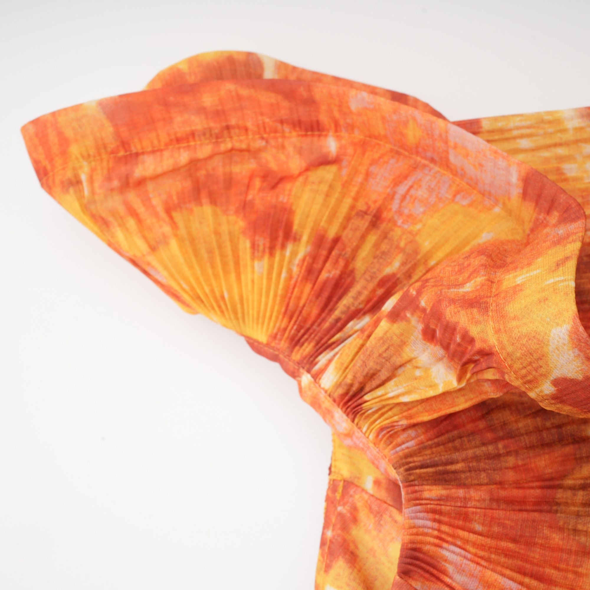Océane graphic-print ruffled top & skirt matching set (US Only)