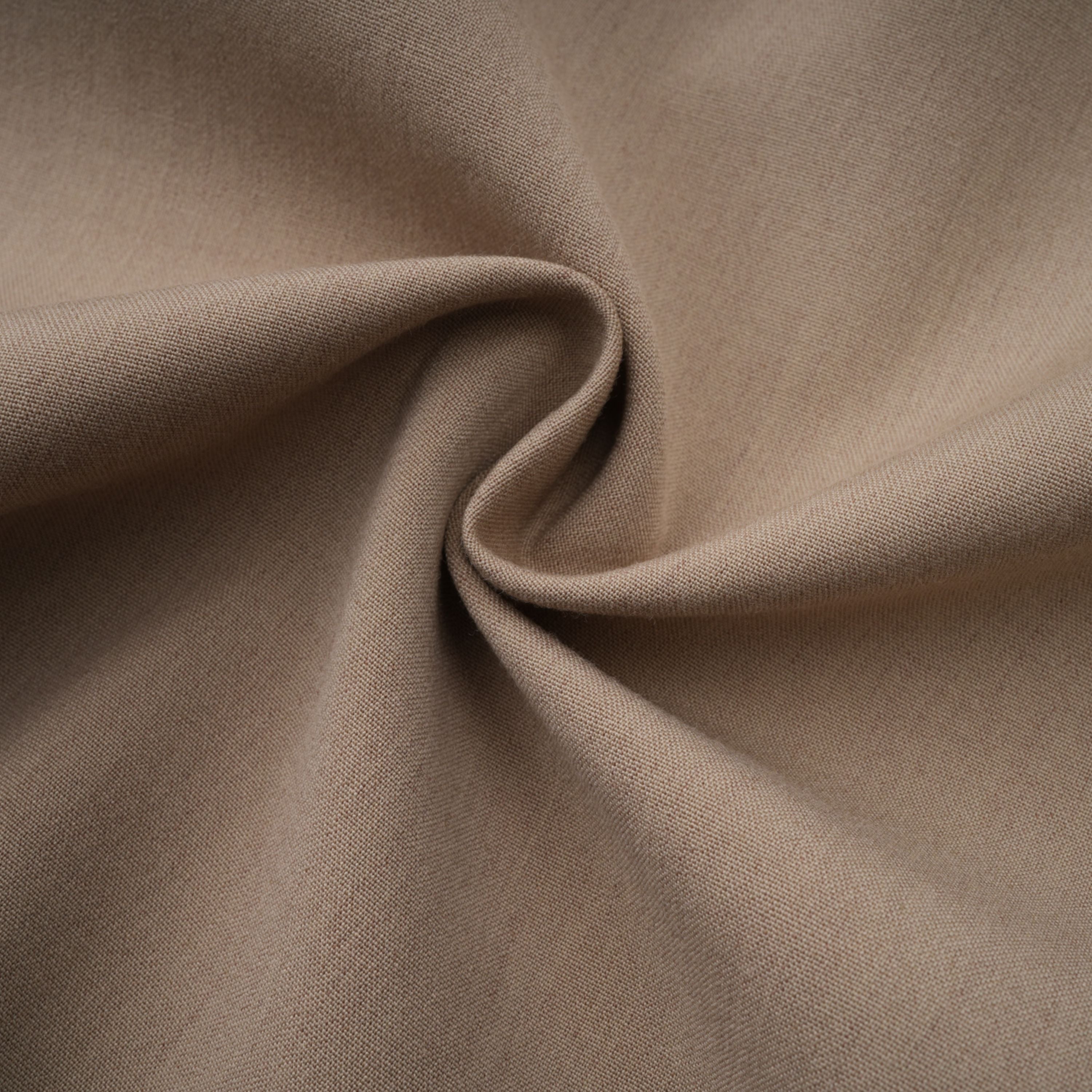 Filomena Beige Draped Asymmetrical Mini Skirt