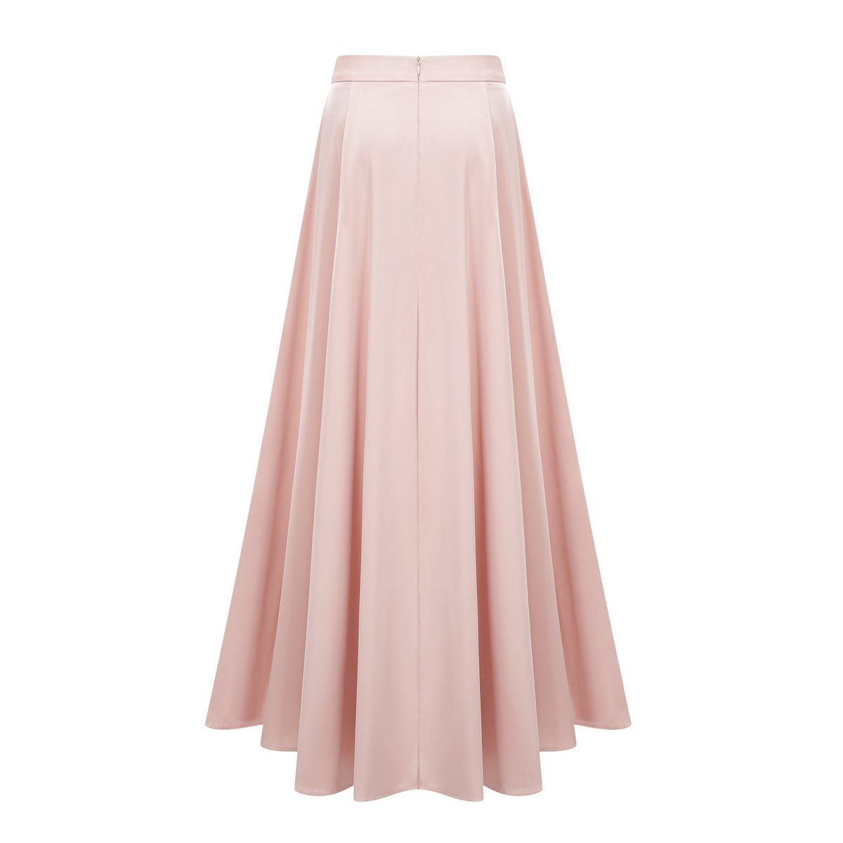 Everleigh Champagne Satin Top & Skirt Set With Cape Detail (Final Sale)