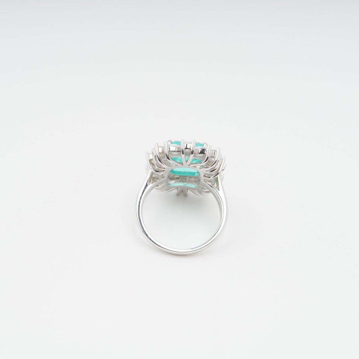 Maelle Turquoise Prong-Set Zircon Gemstone Sterling Silver Ring