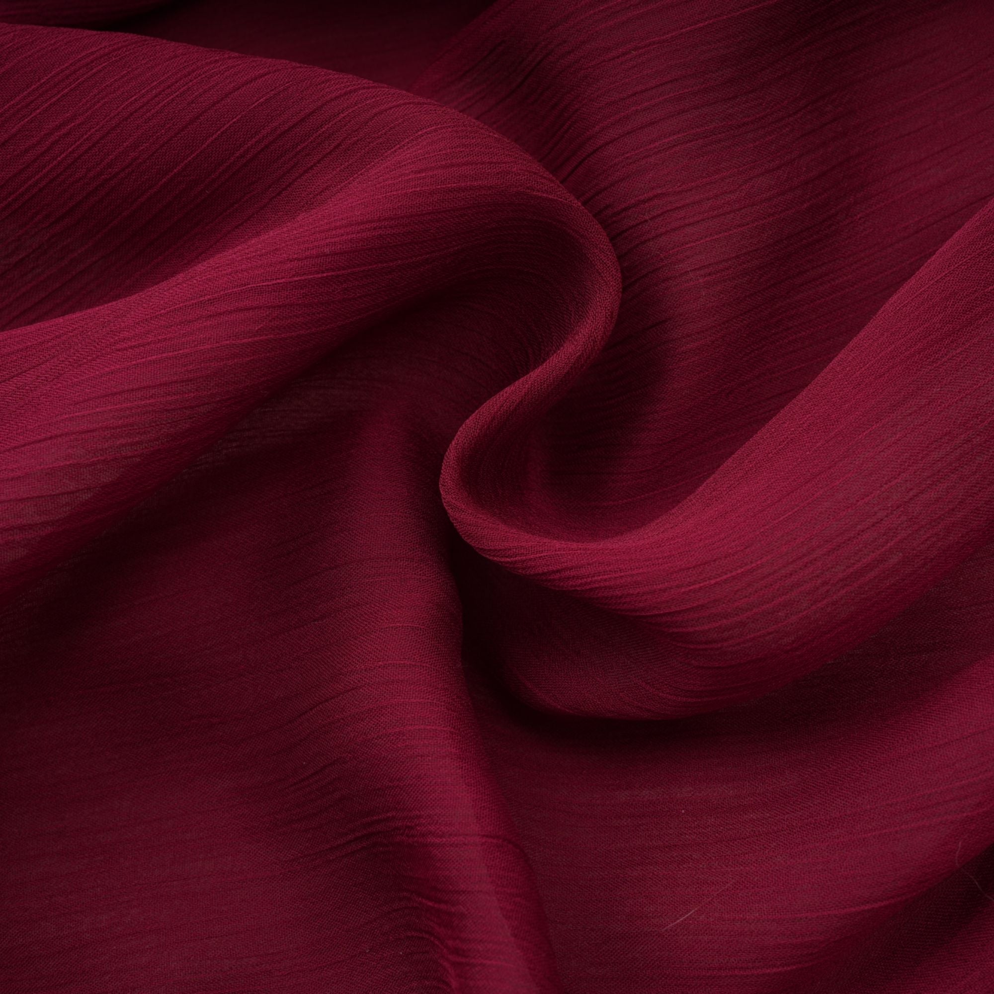 Théa Burgundy Asymmetrical Ruched Mini Dress