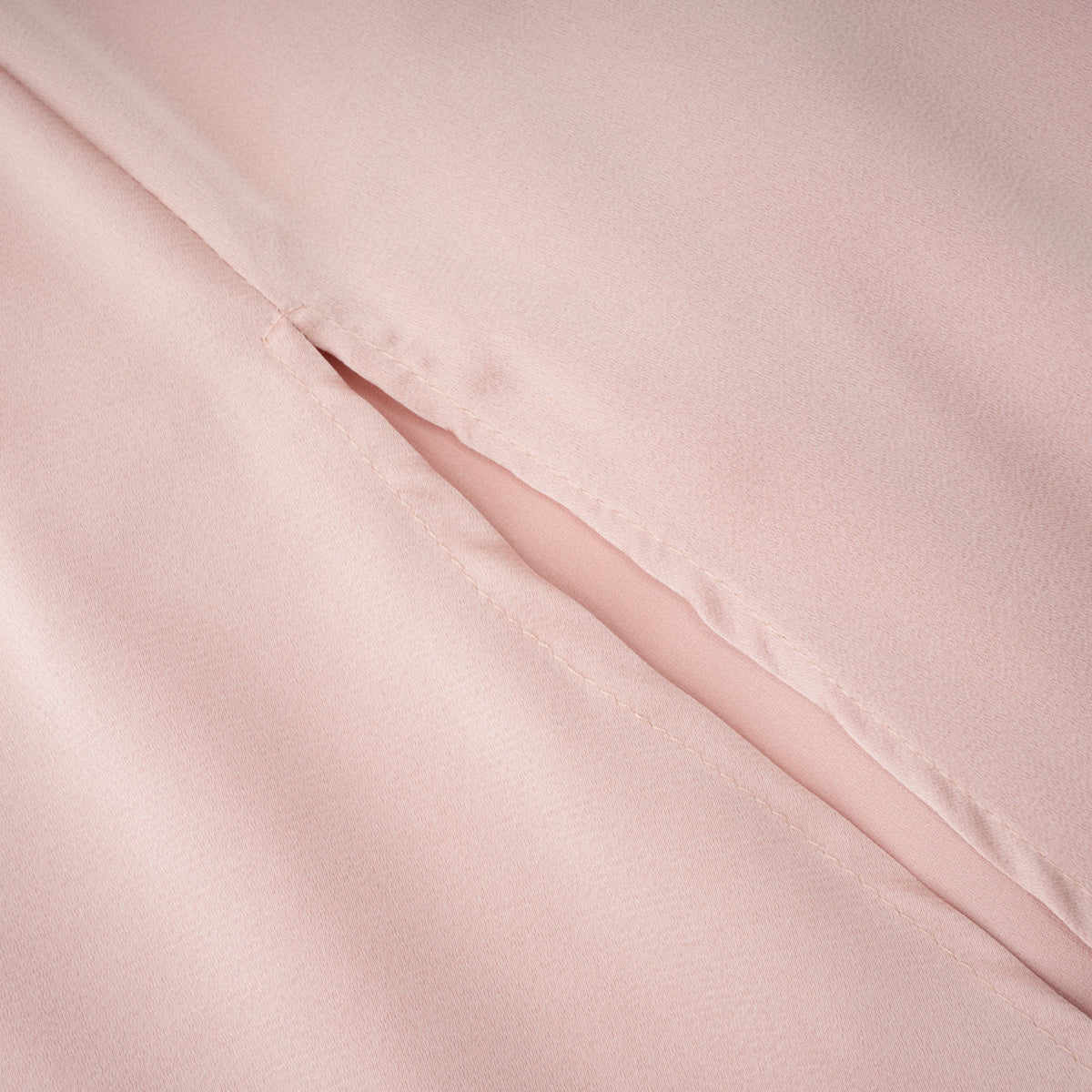 Everleigh Champagne Satin Top & Skirt Set With Cape Detail (Final Sale)