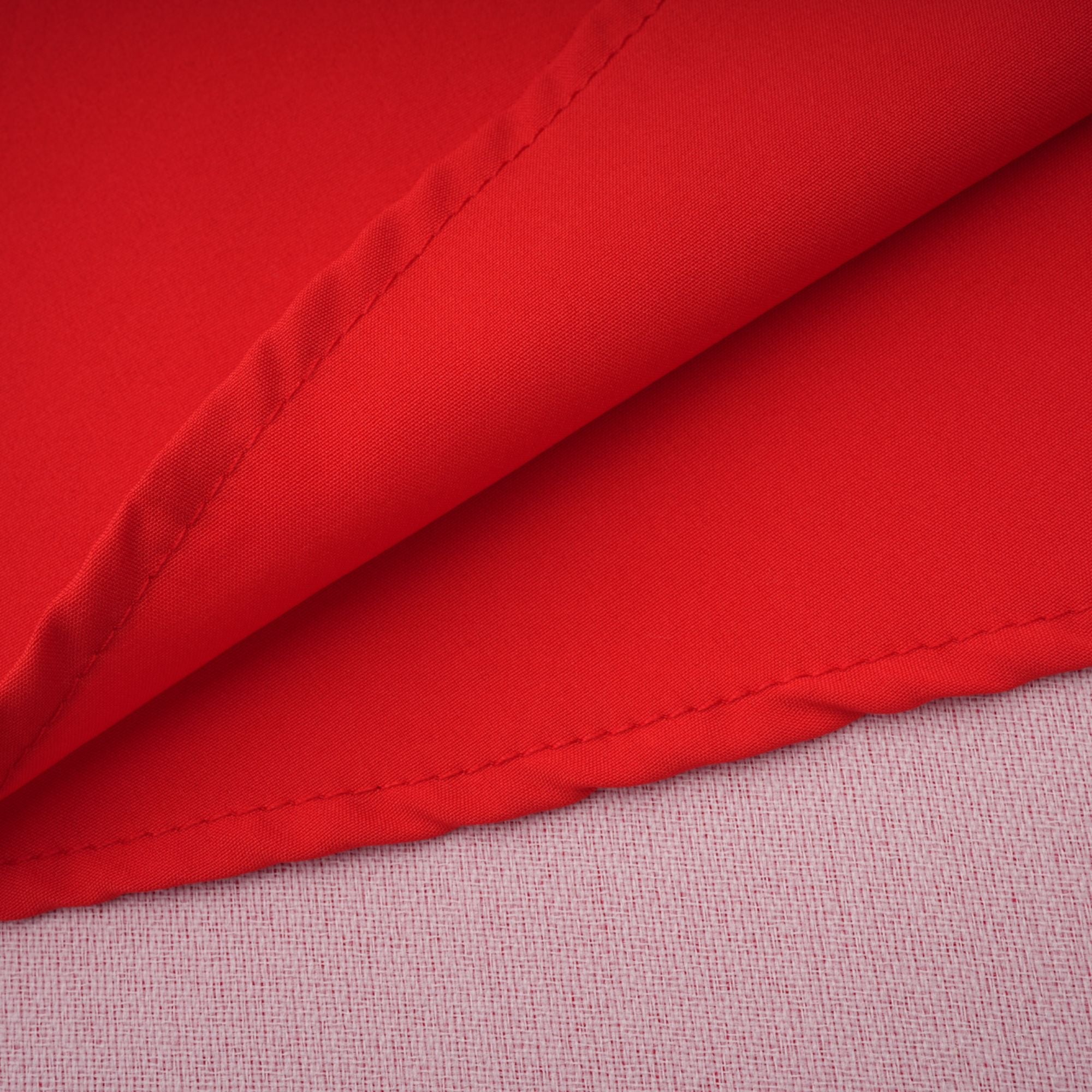 Aventin Red Godet Design Midi Dress (Final Sale-US Only)