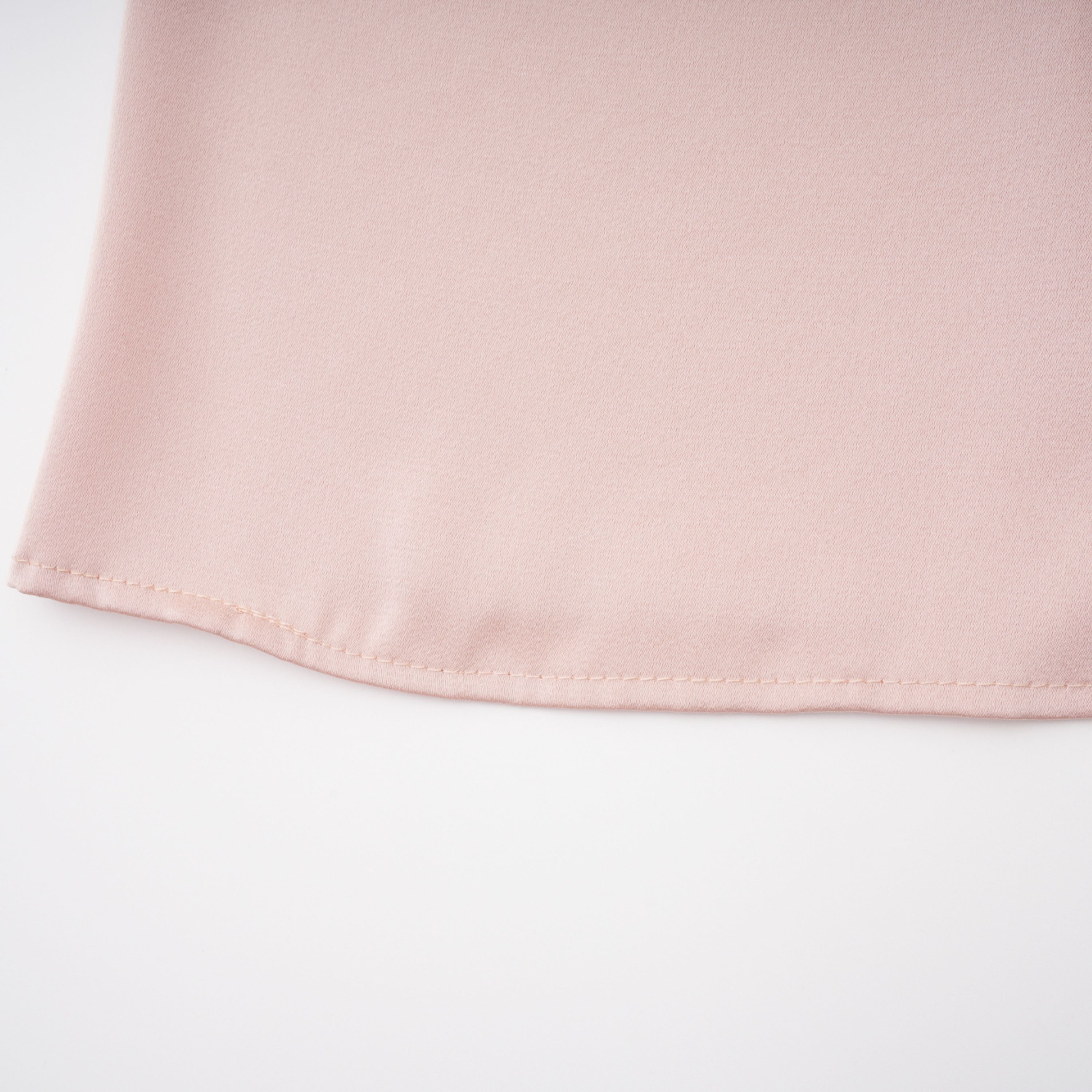 Everleigh Champagne Satin Top & Skirt Set With Cape Detail (Final Sale-US Only)