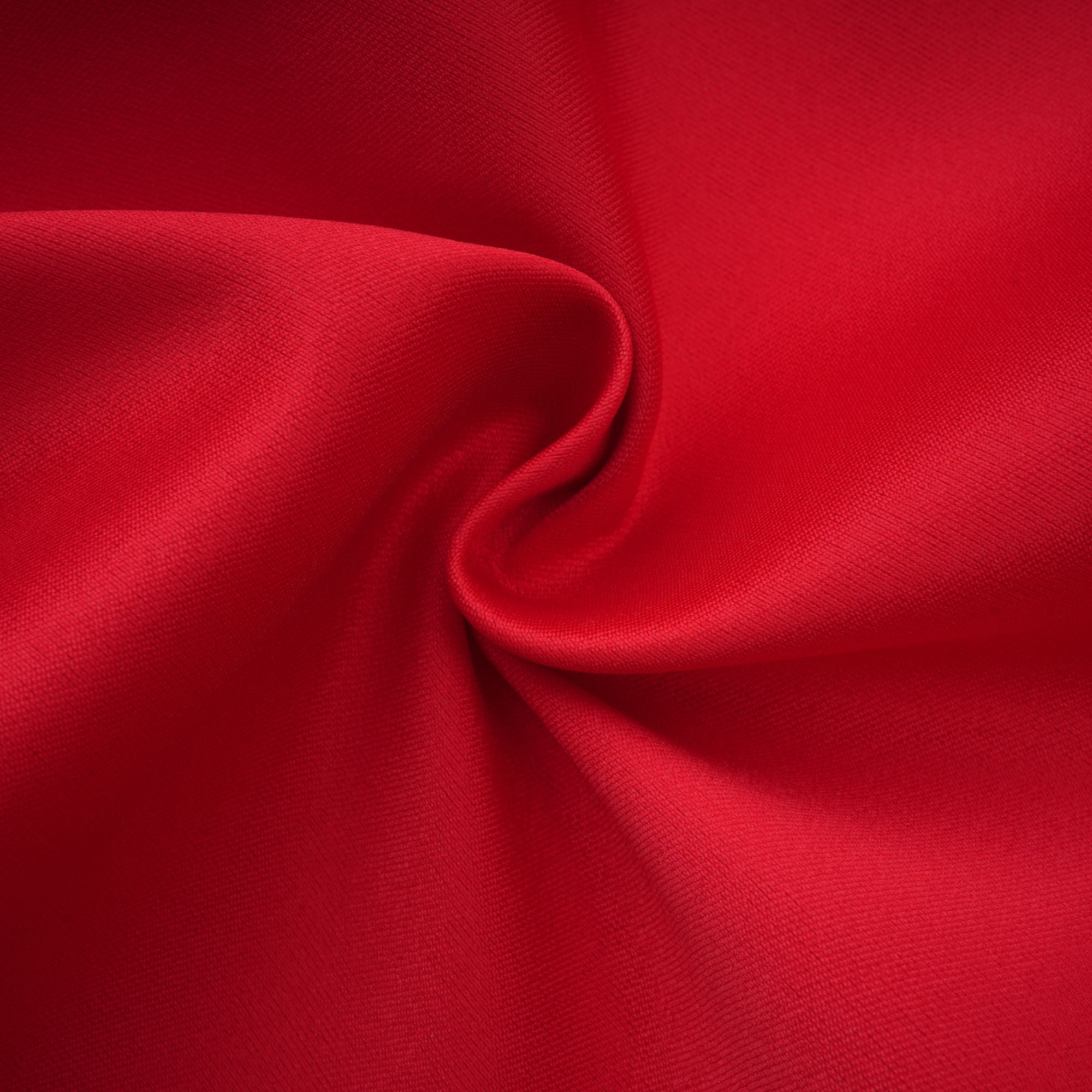 Aventin Red Godet Design Midi Dress (Final Sale-US Only)