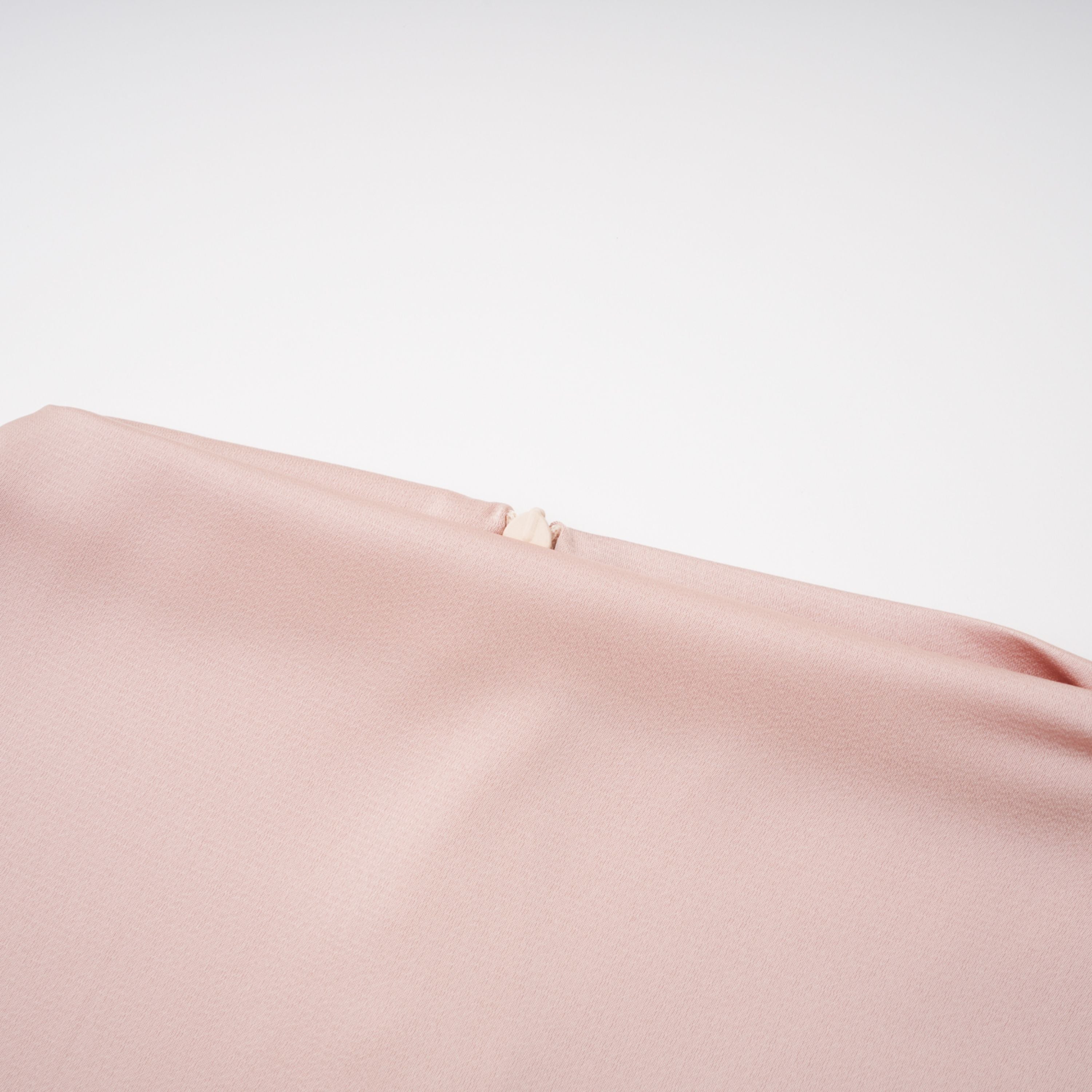 Everleigh Champagne Satin Top & Skirt Set With Cape Detail (Final Sale-US Only)