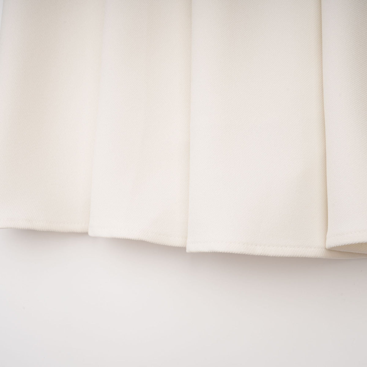 Maja White Faux Pearl Jacket & Pleated Skirt Set