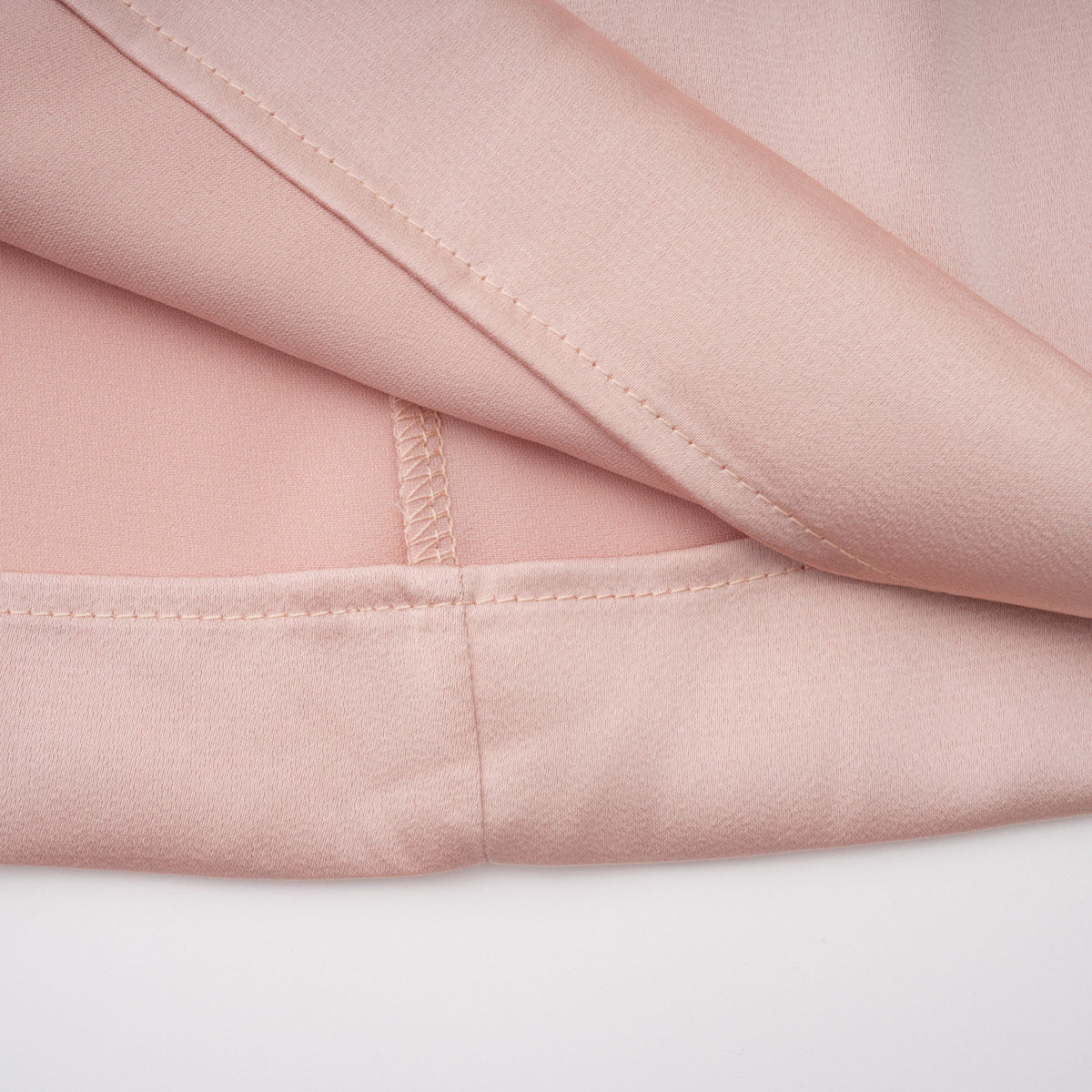 Everleigh Champagne Satin Top & Skirt Set With Cape Detail (Final Sale)