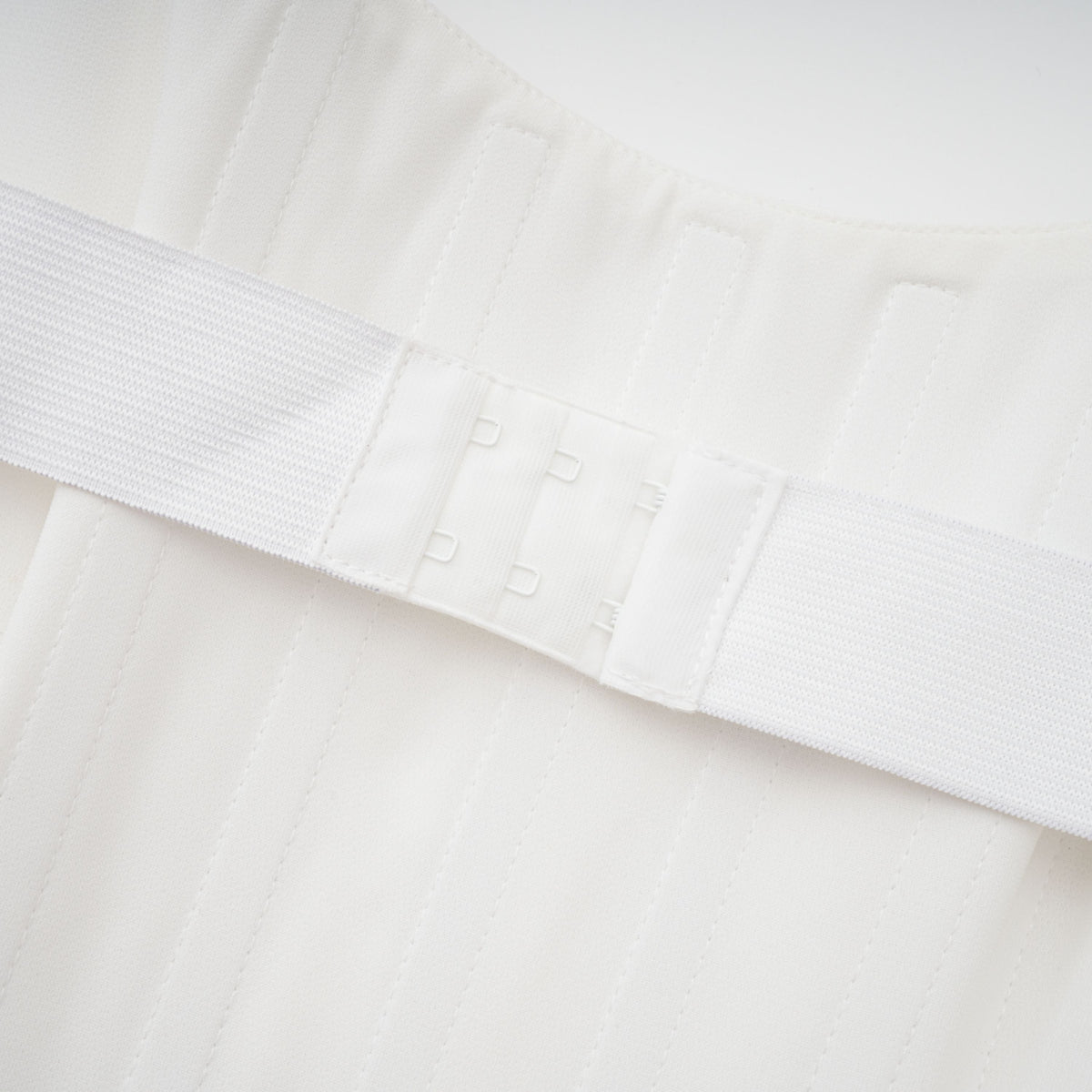 Melisande White Embellished Dress & Skirt Set