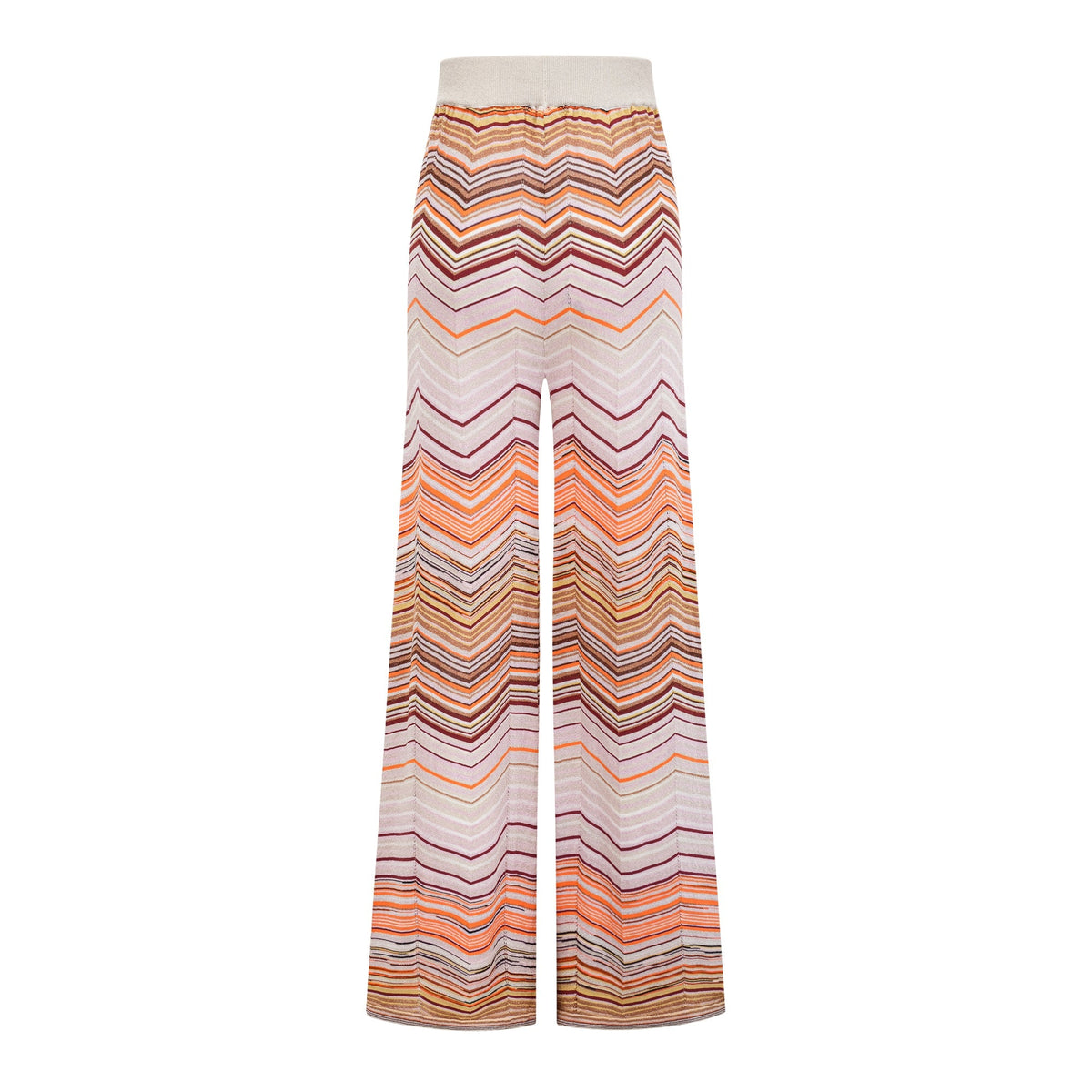 Chloé Neutral Striped Knit Matching Set