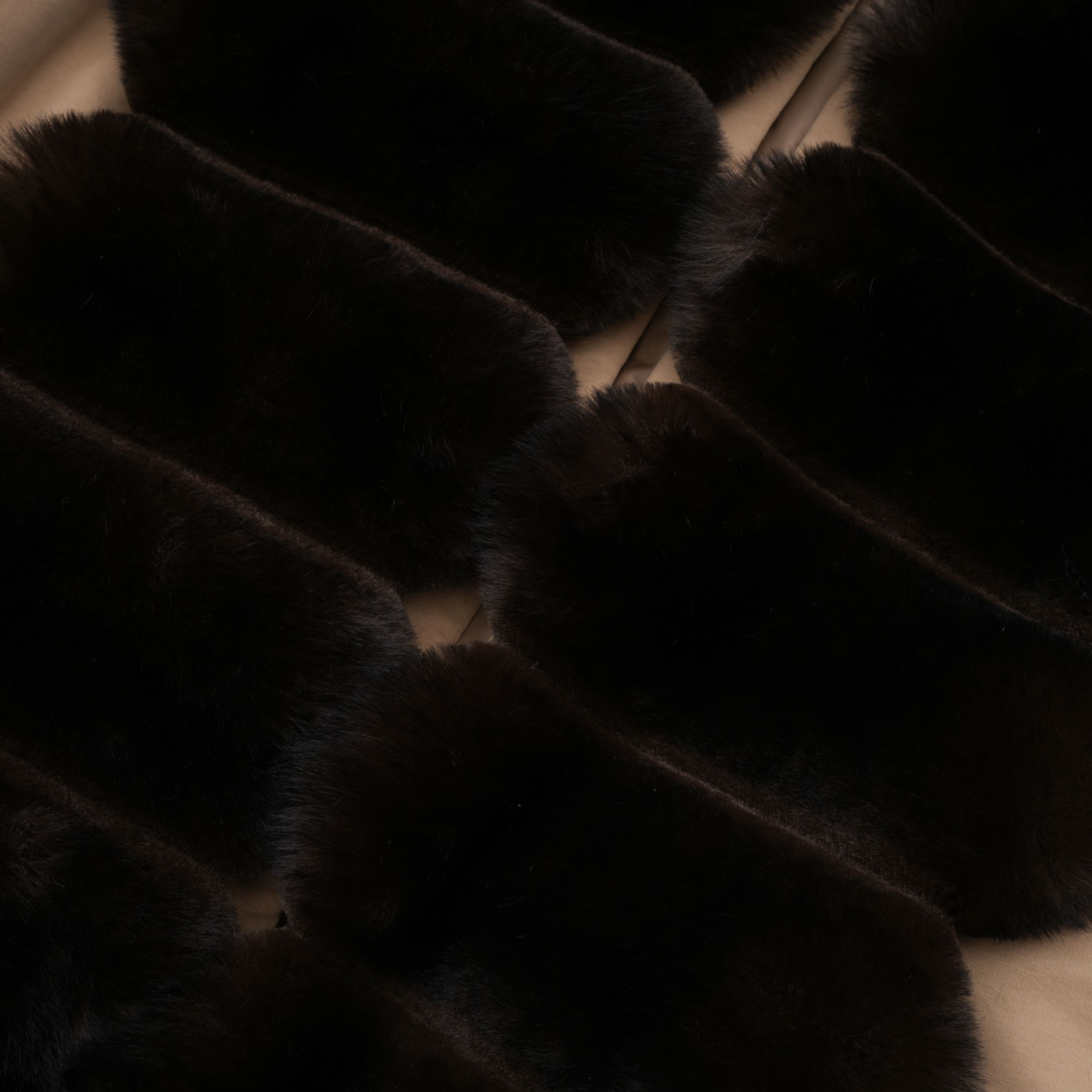 Ileana Khaki Fur Trim Bubble Down Jacket (Final Sale)