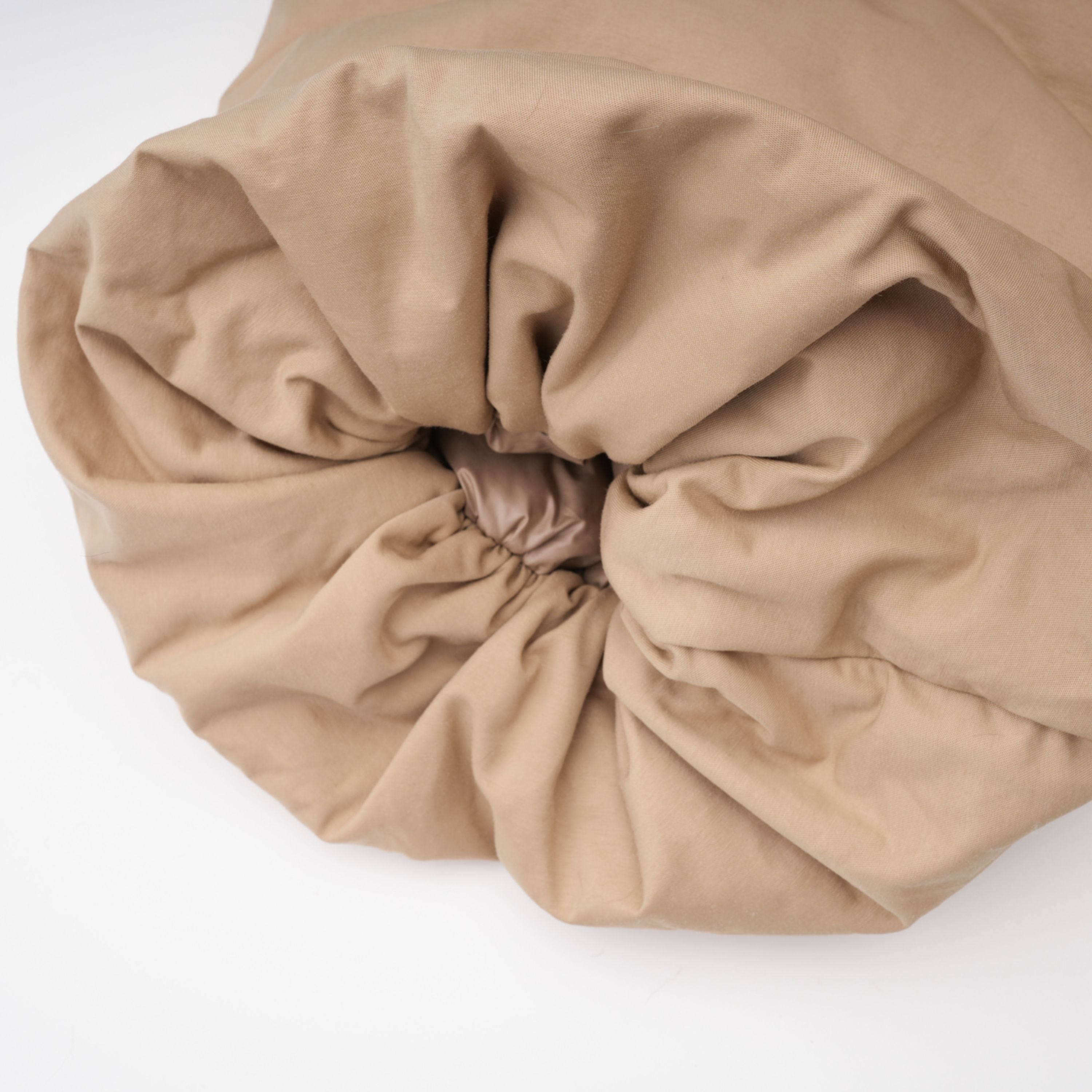 Ileana Khaki Fur Trim Bubble Down Jacket (Final Sale)