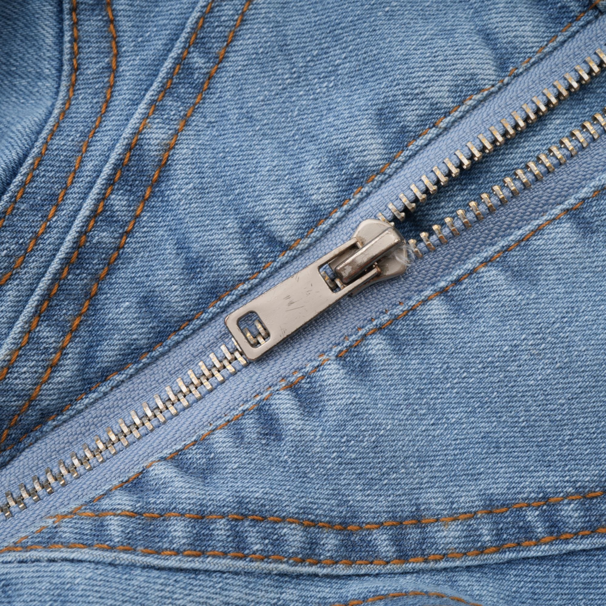 Capucine denim flounce-hem skirt (Final Sale-US Only)